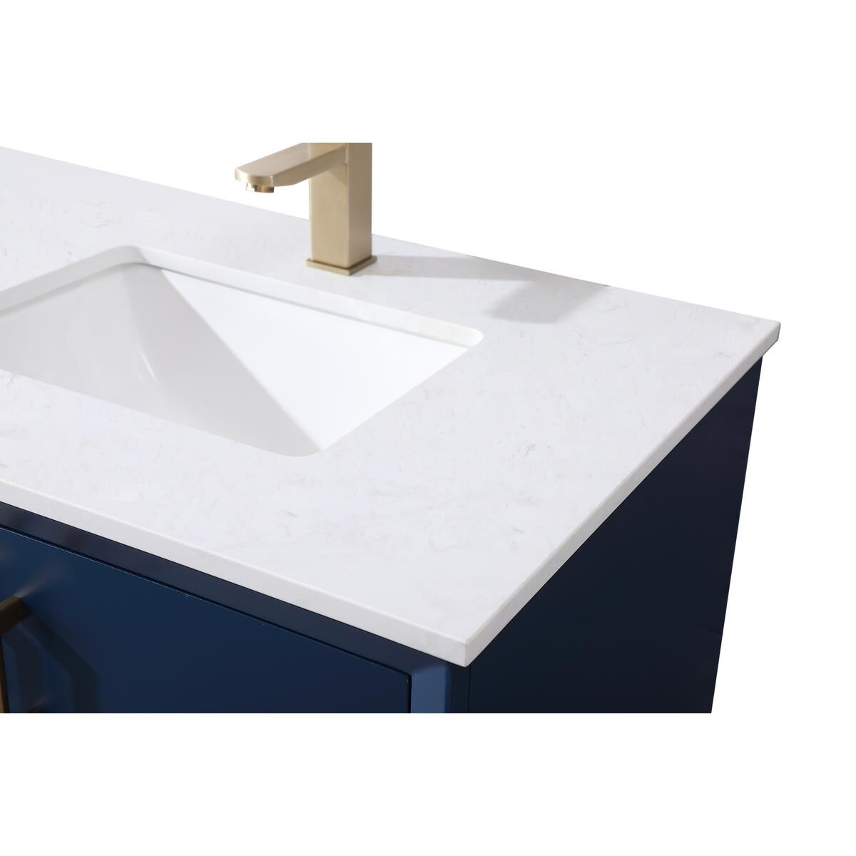 Shown in Blue finish