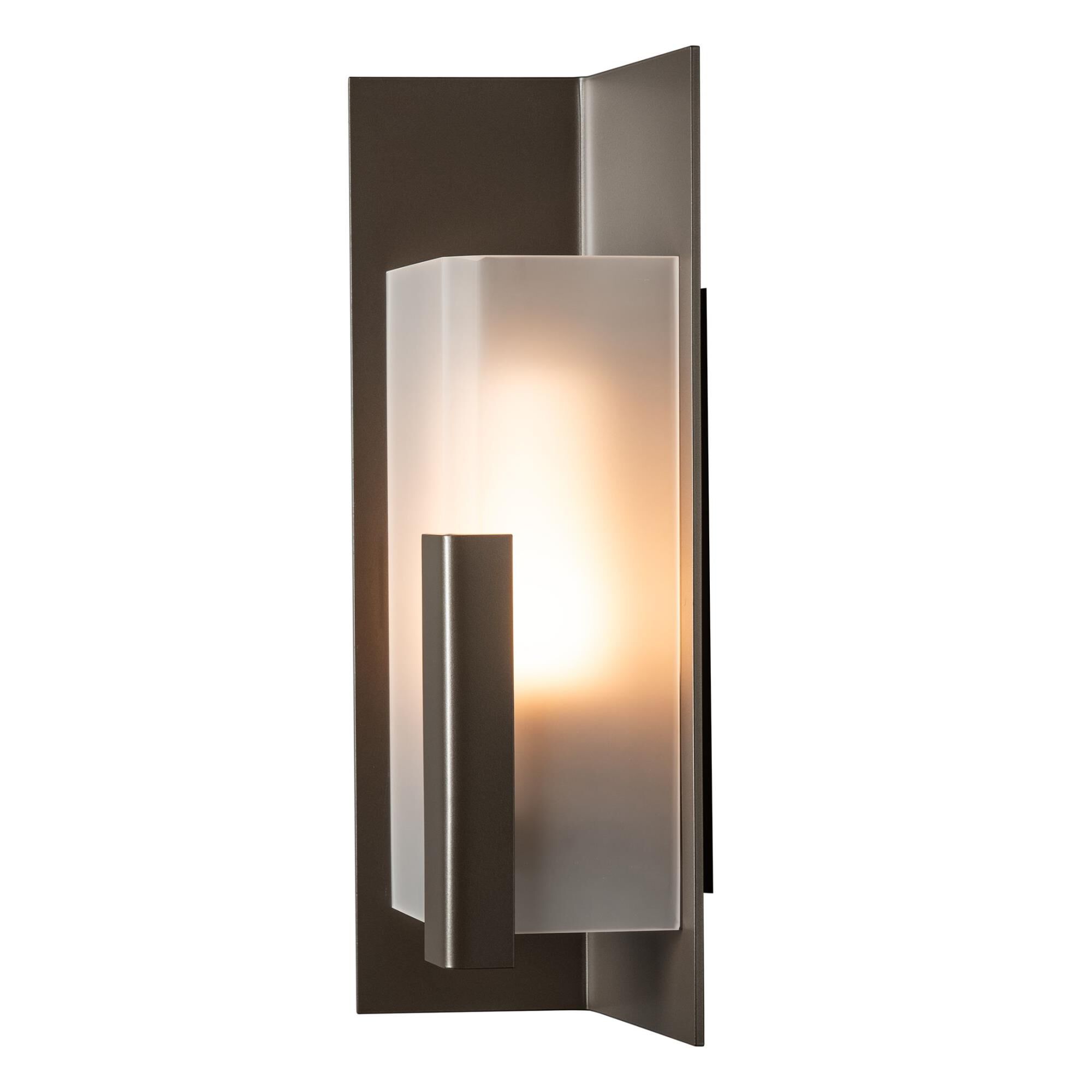 Shown in Coastal Dark Smoke finish and Frosted glass