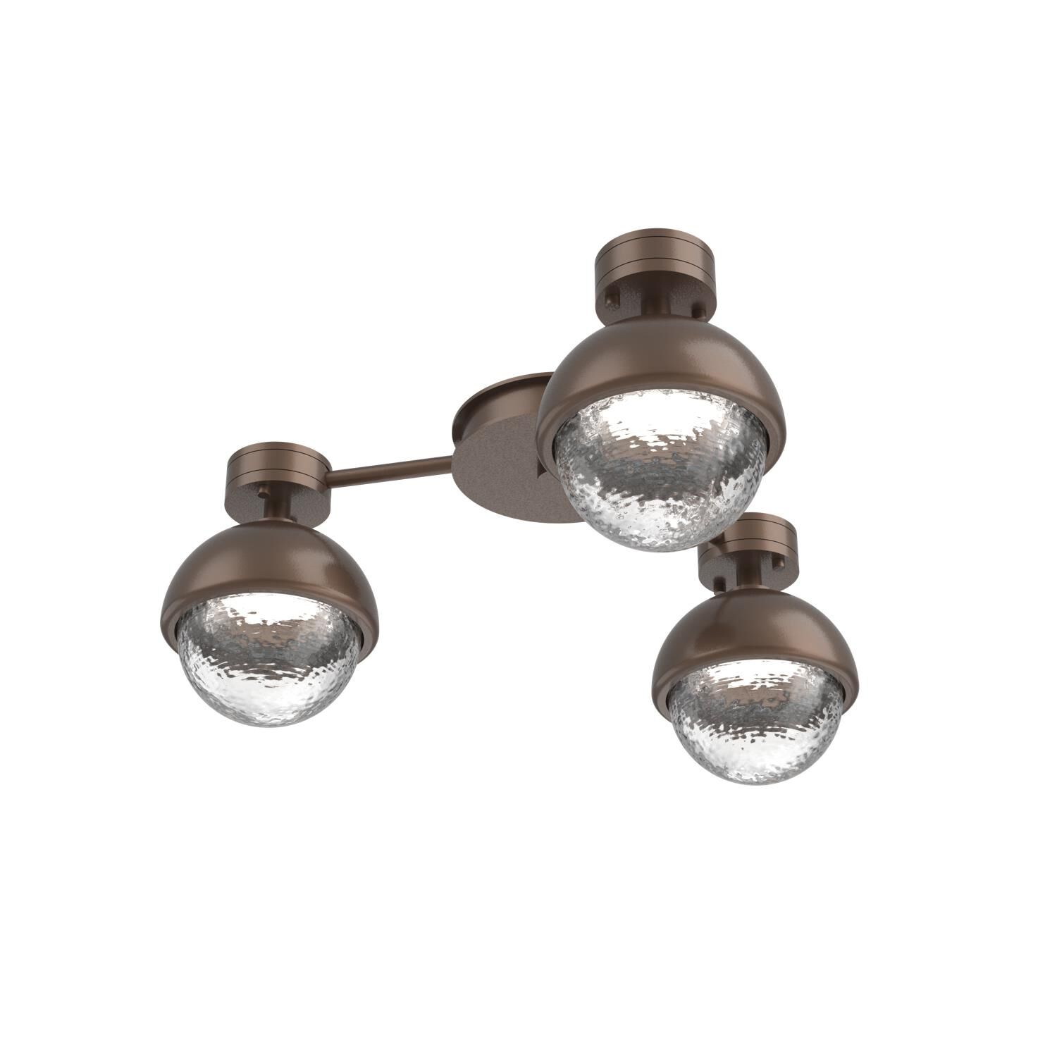 Levi Wilson Cabochon 23 Inch Flush Mount by Hammerton Studio