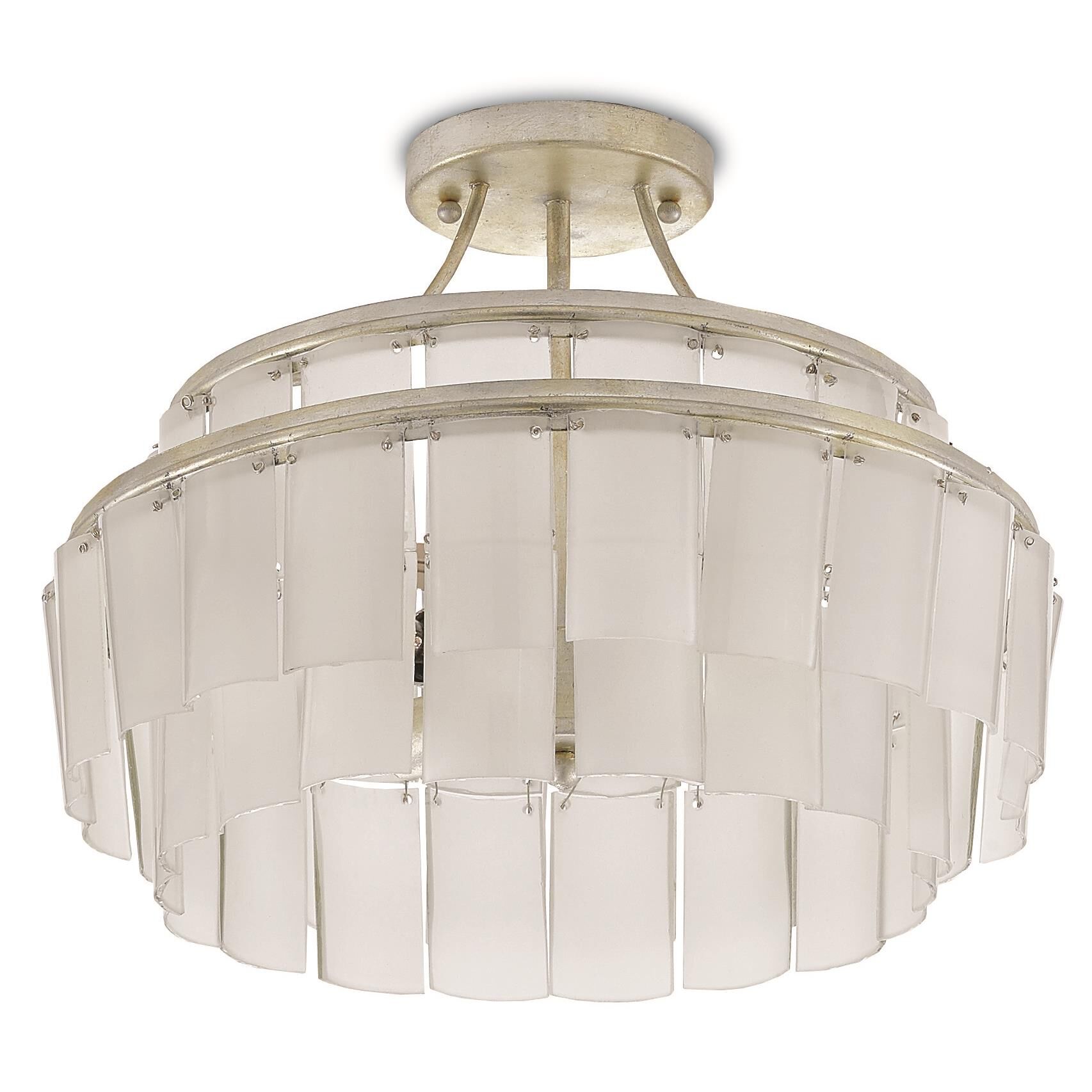 Shown in Contemporary Silver Leaf finish