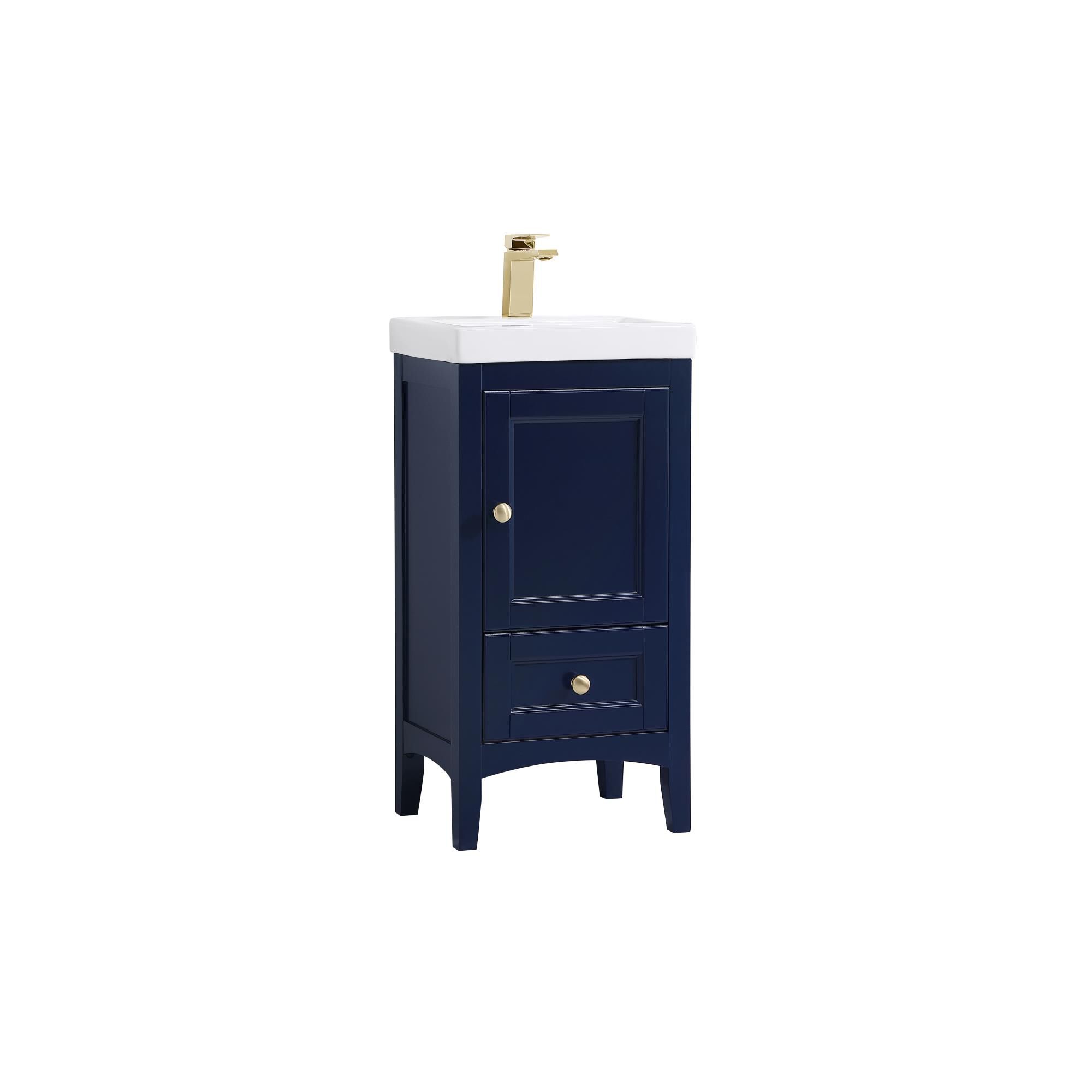 Shown in Blue And Gold With White finish