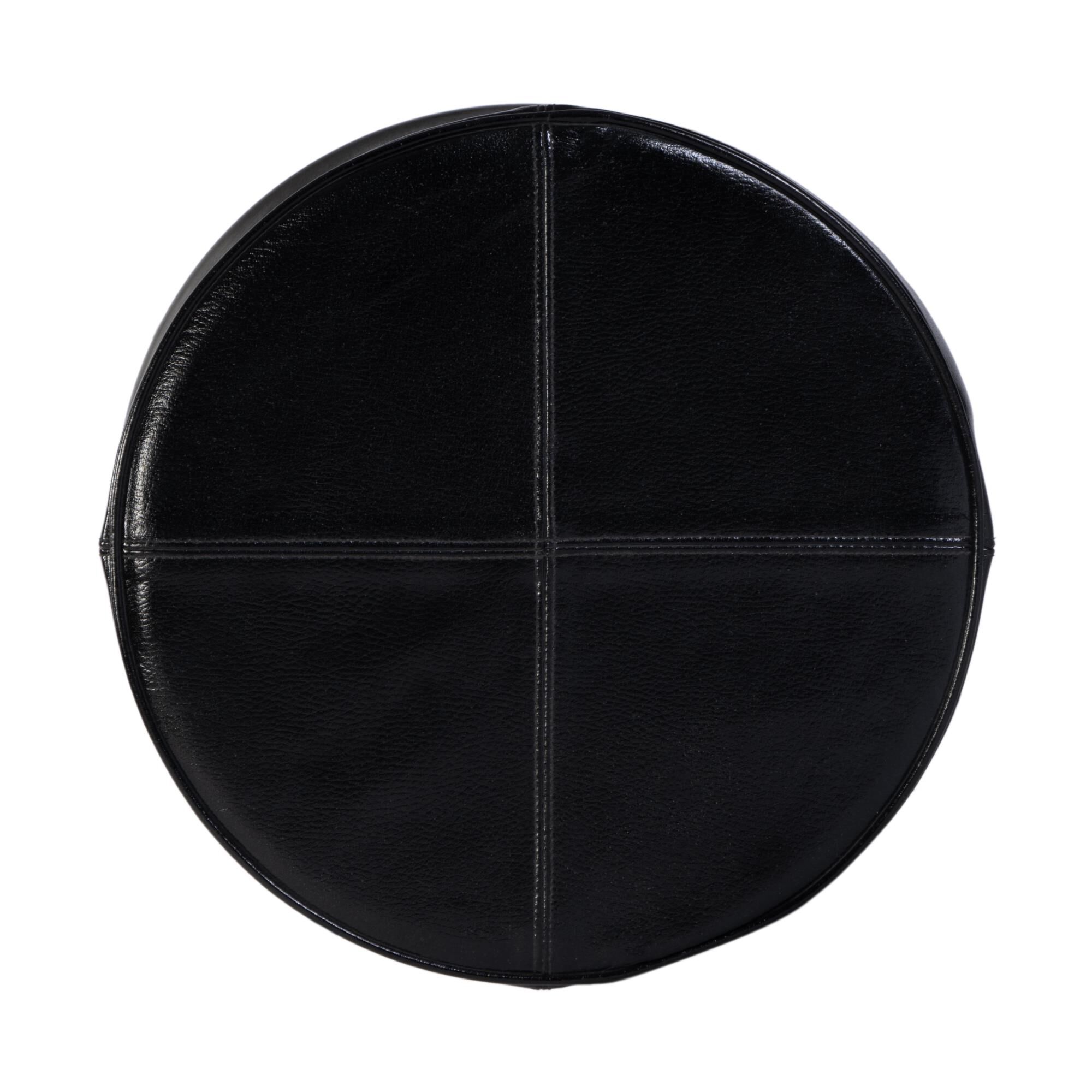 Shown in Black Leather finish