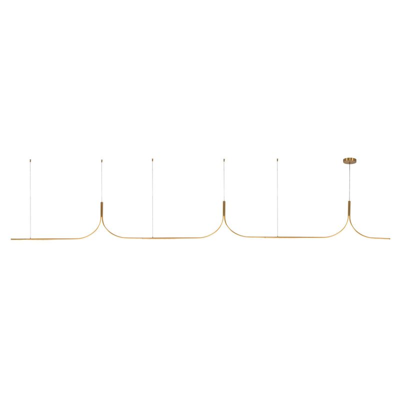 Branch Creative Thread 177 Inch Linear Chandelier by Kuzco