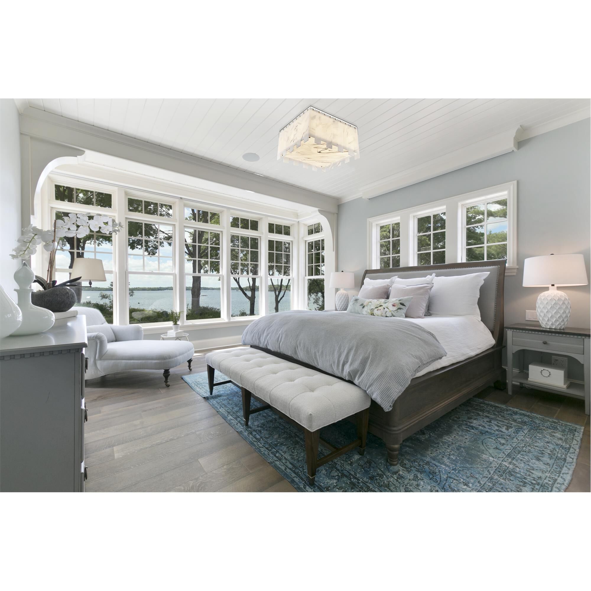 Viviana 19 Inch 9 Light Flush Mount by Z-Lite
