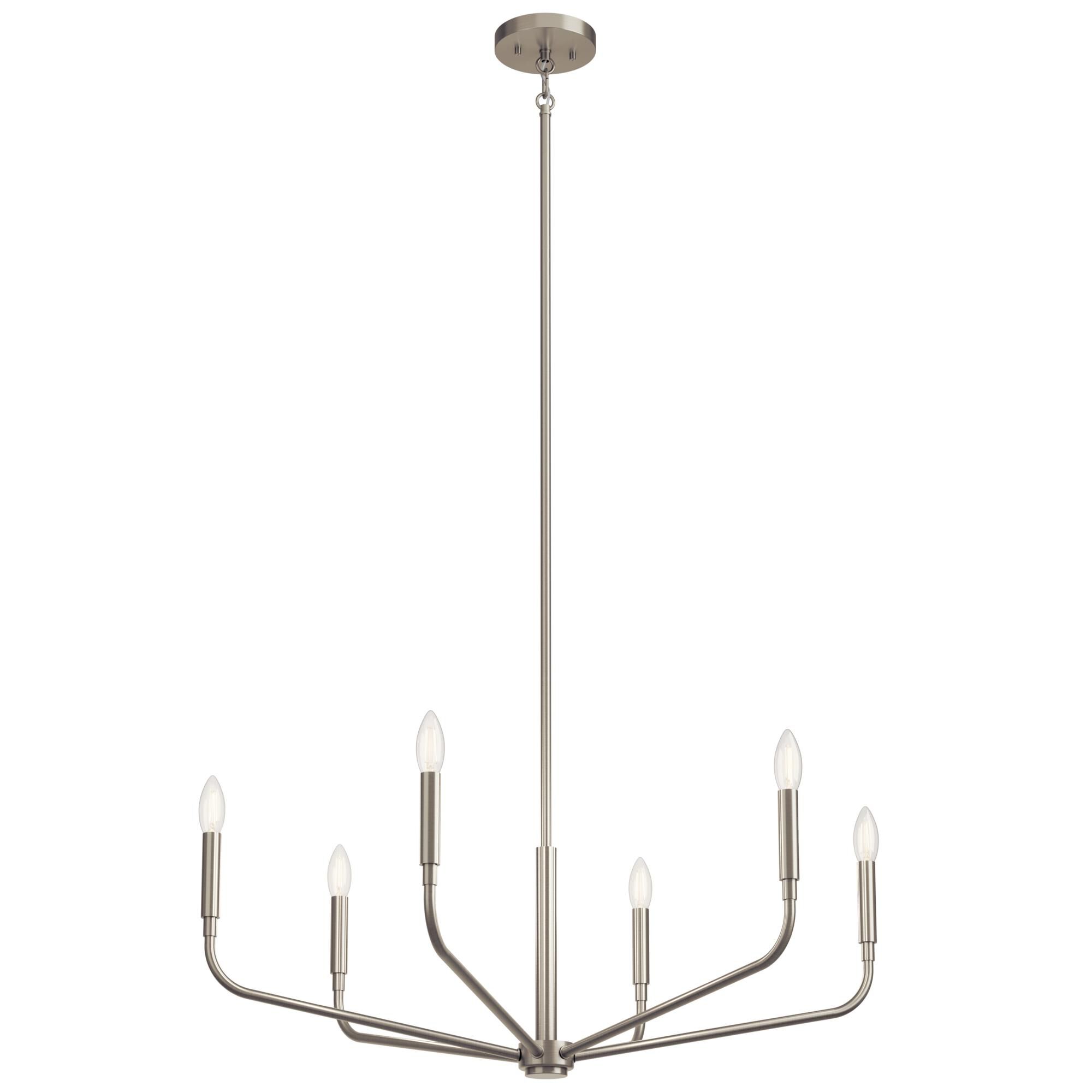 Shown in Brushed Nickel finish