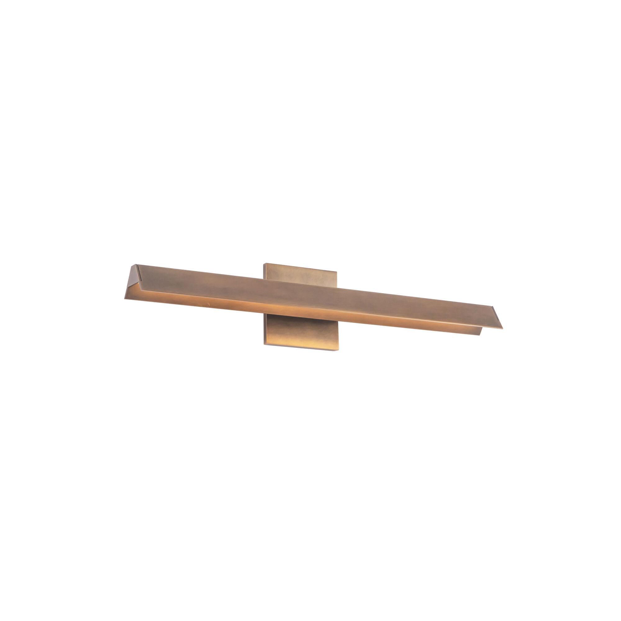 Shown in Vintage Brass finish and White Acrylic Diffuser glass