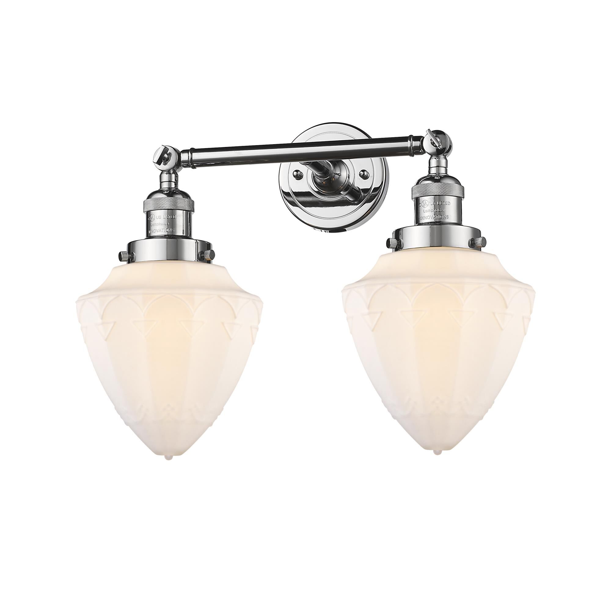 Bruno Marashlian Bullet 17 Inch 2 Light Bath Vanity Light by Innovations Lighting