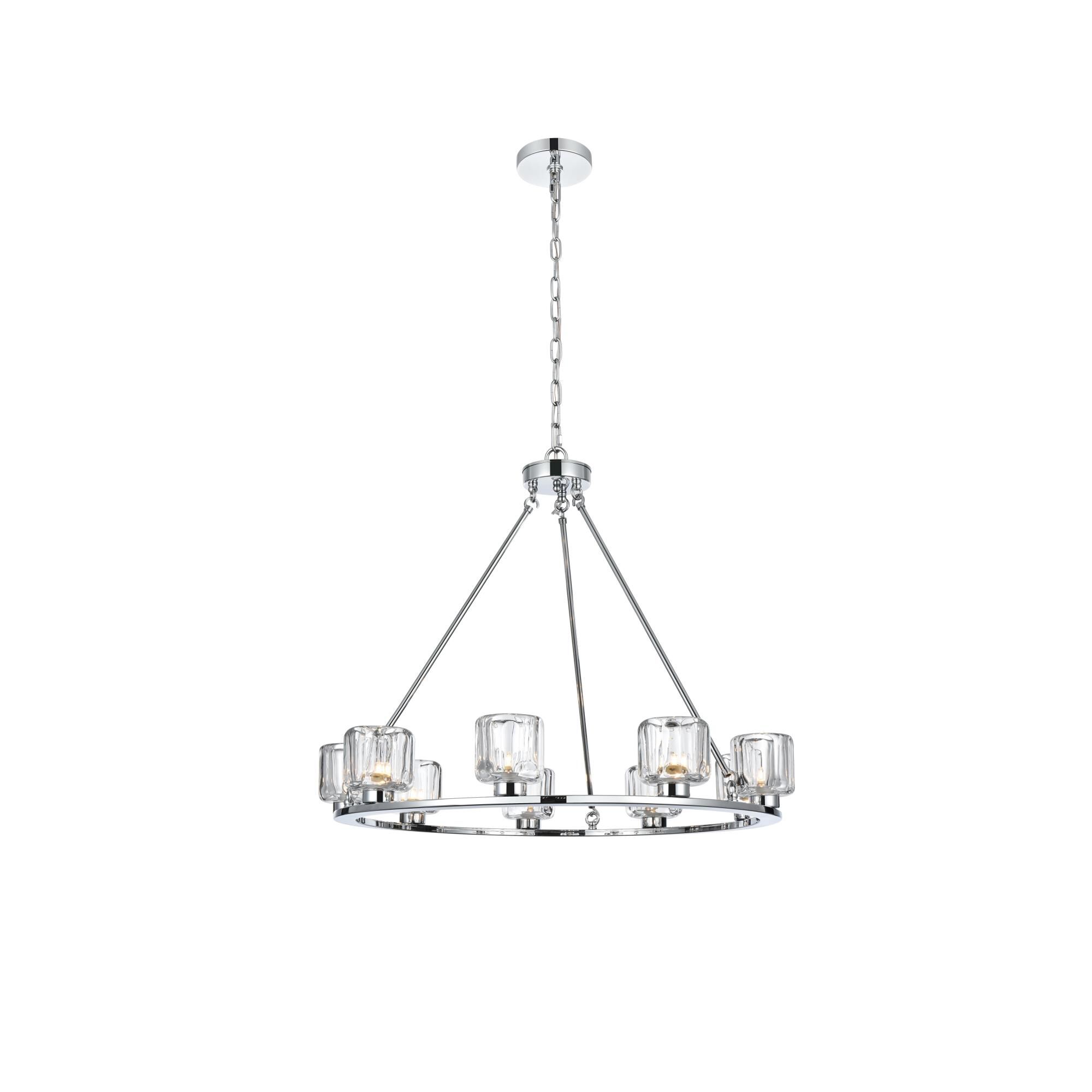 Cadence 32 Inch Chandelier by Elegant Lighting