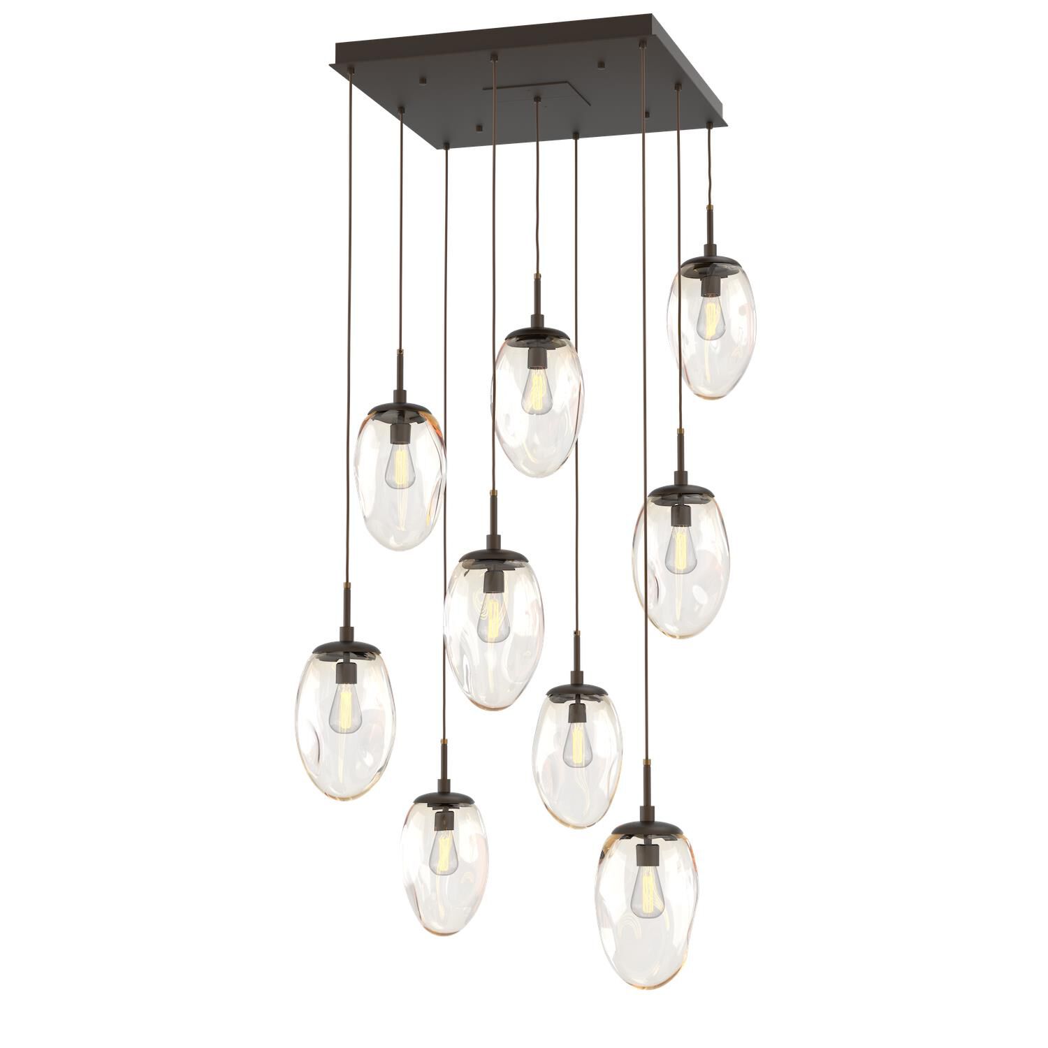 Levi Wilson Nebula 29 Inch 9 Light Multi Light Pendant by Hammerton Studio