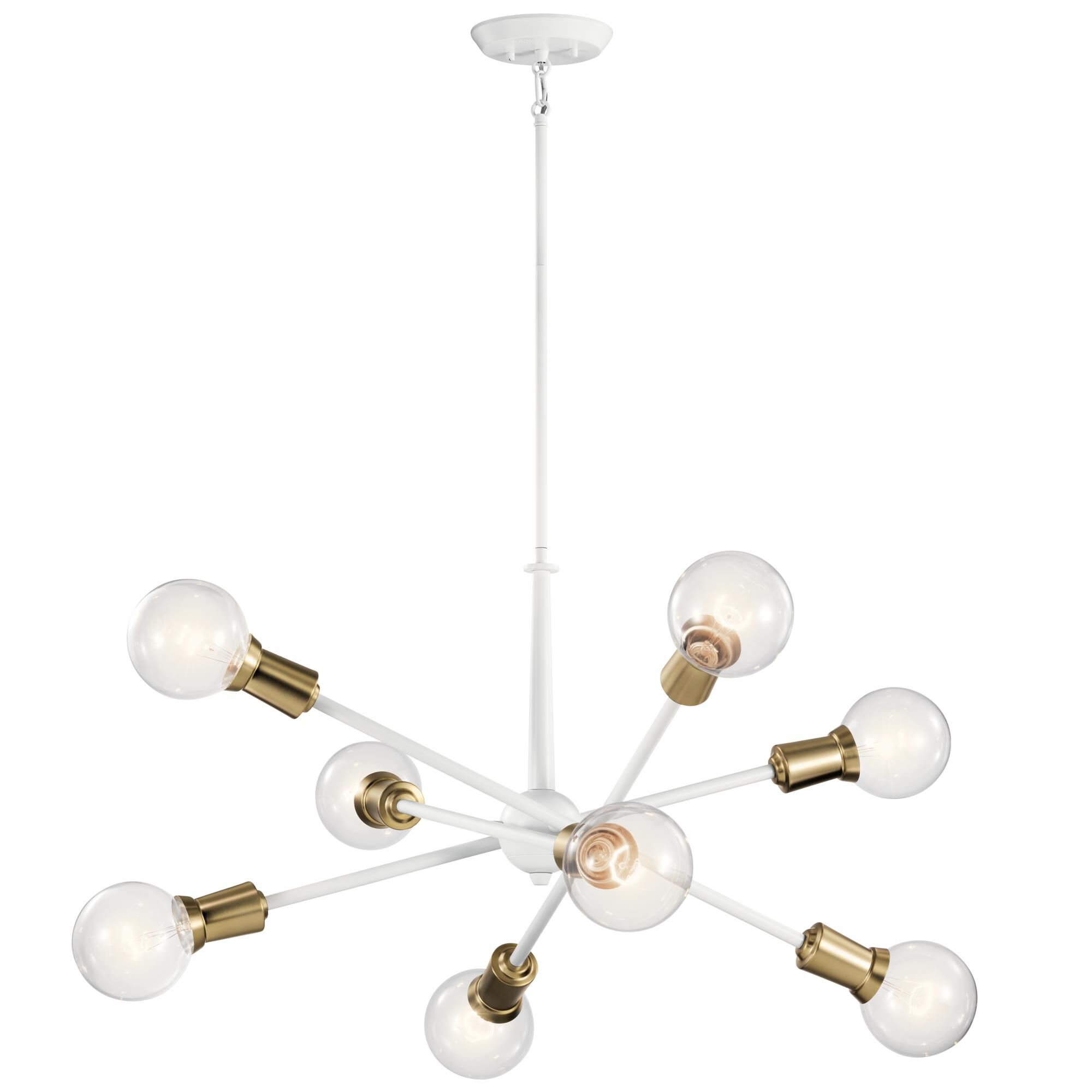 Shown in White finish
