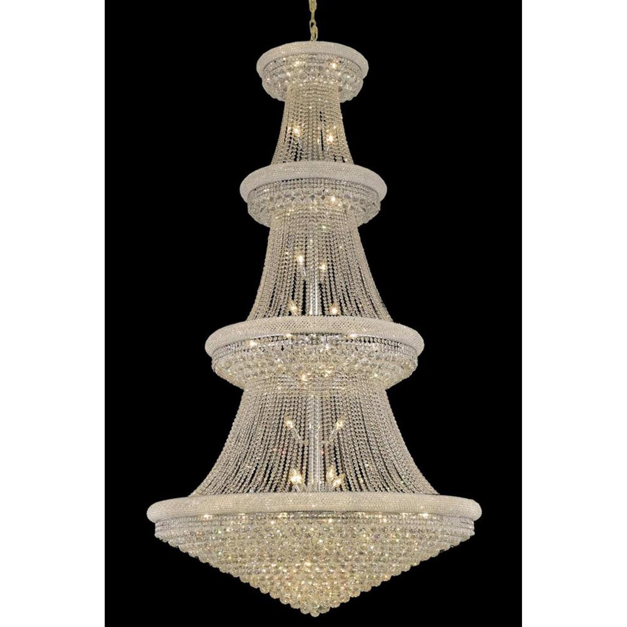 Primo 54 Inch Large Pendant by Elegant Lighting