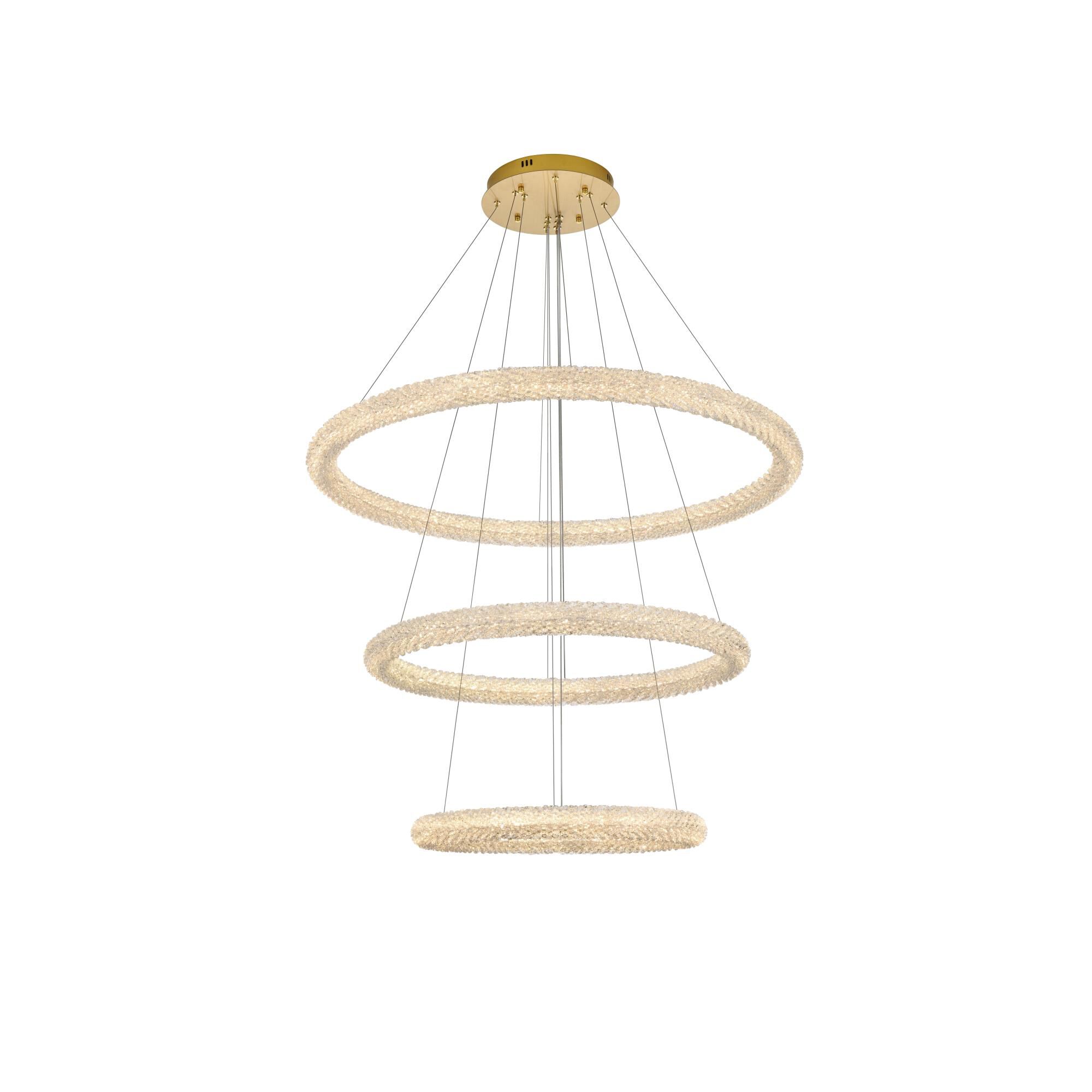 Bowen 42 Inch Chandelier by Elegant Lighting