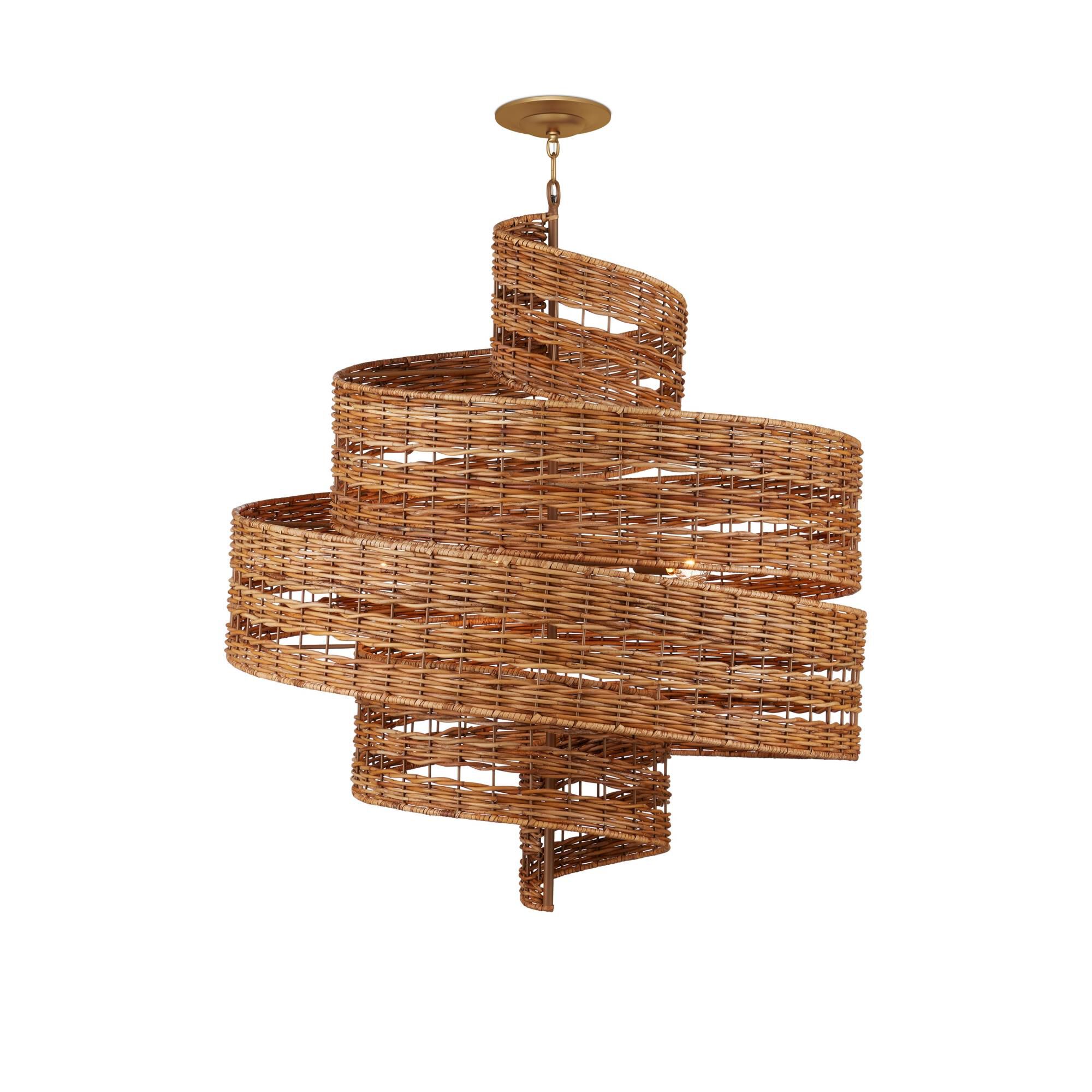 Hiroshi Koshitaka Saisei 32 Inch Chandelier by Currey and Company