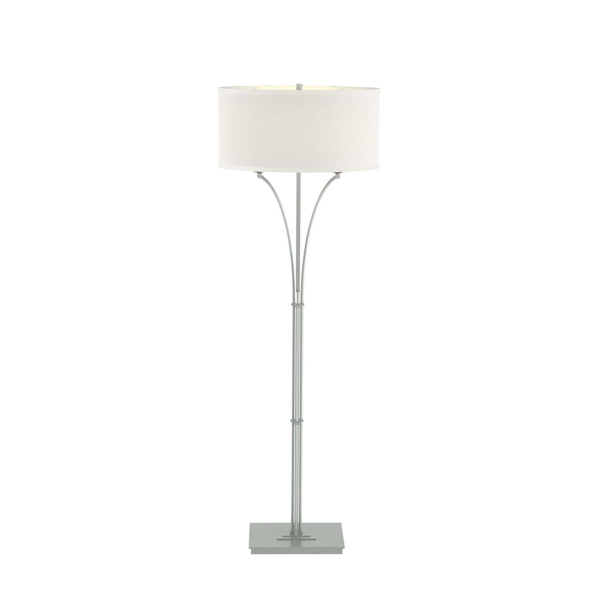 Shown in Vintage Platinum finish and Natural Anna shade