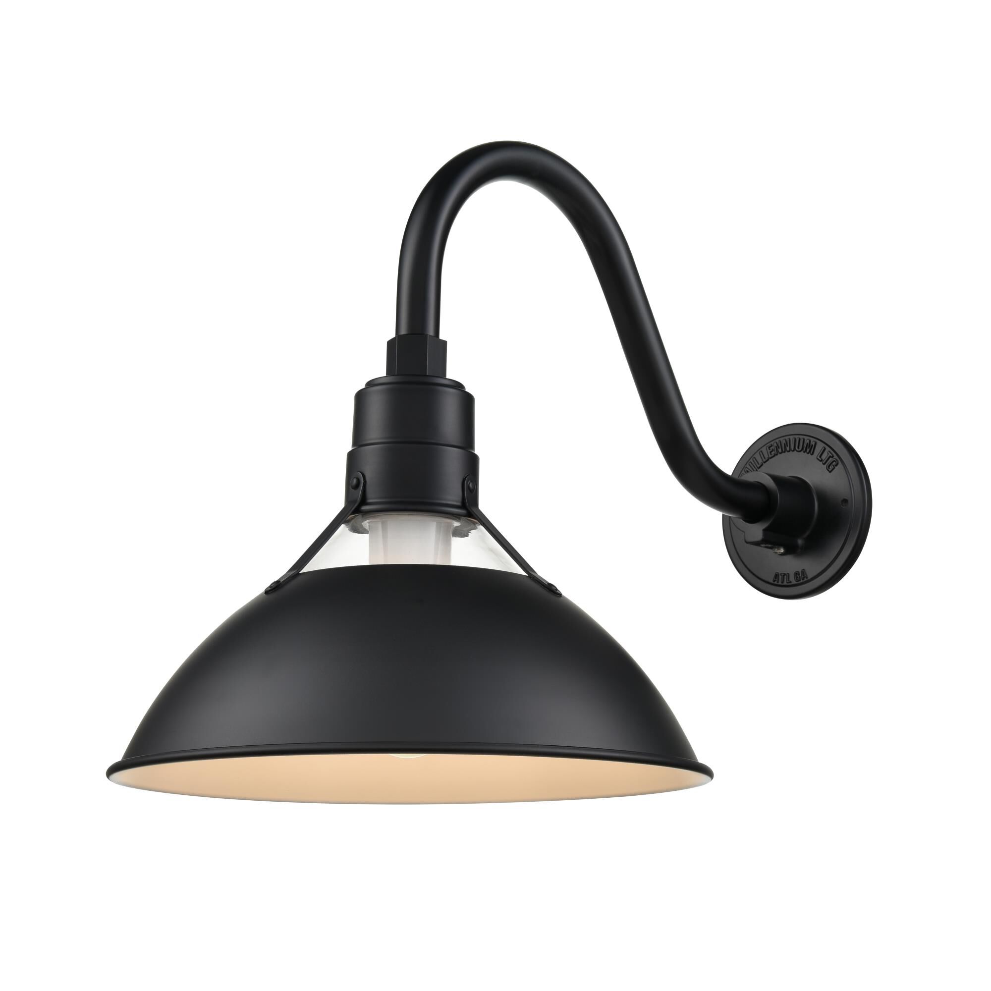 Shown in Satin Black finish