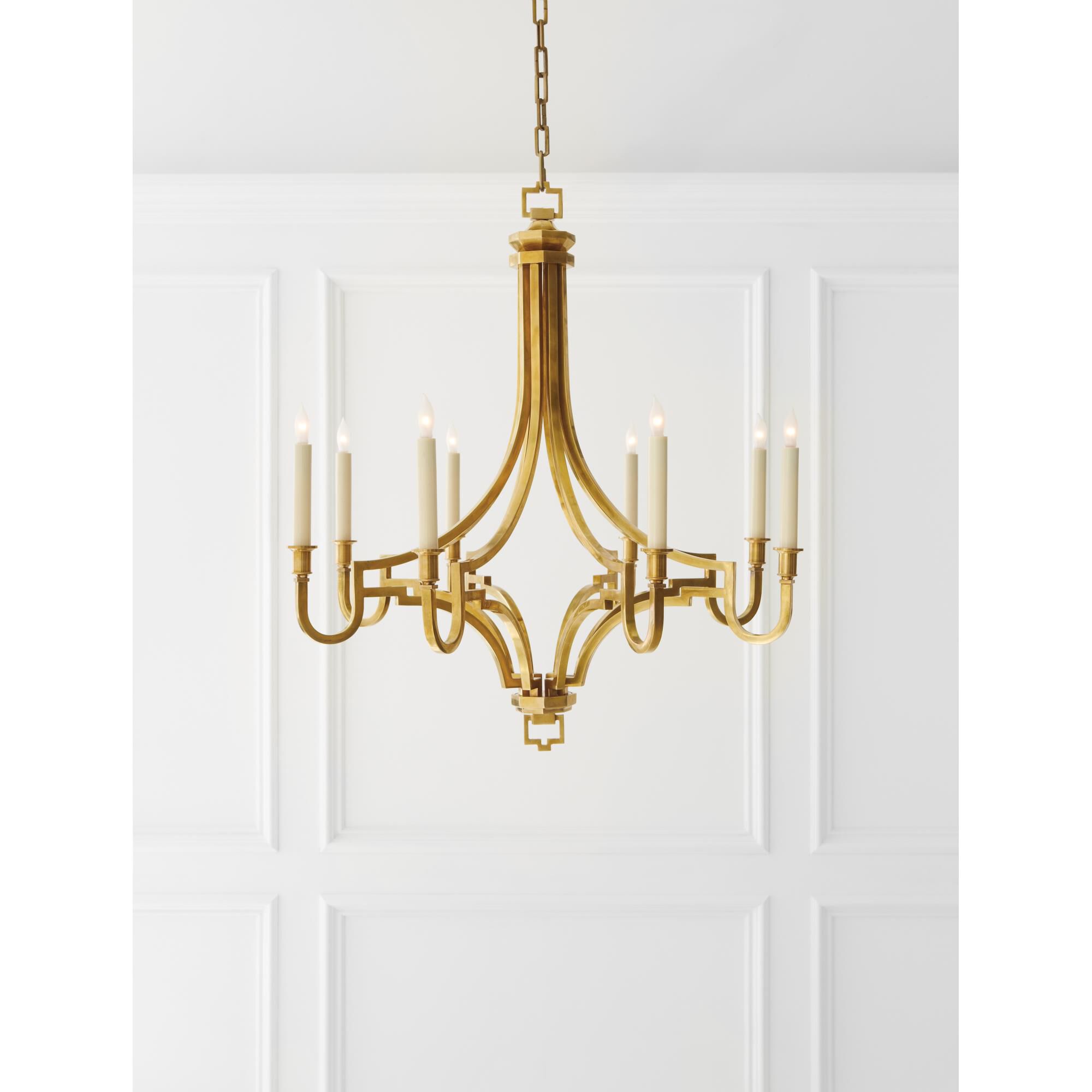 Shown in Antique-Burnished Brass finish