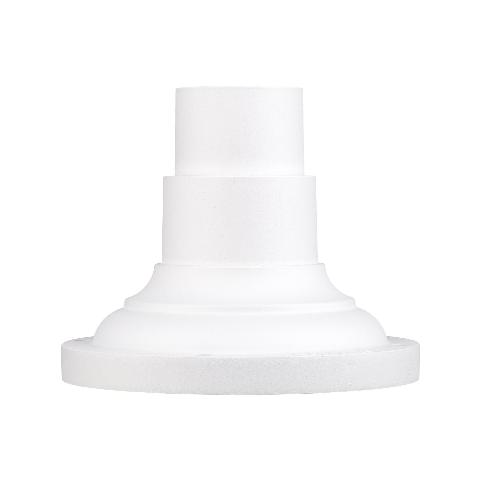 Shown in Textured White finish