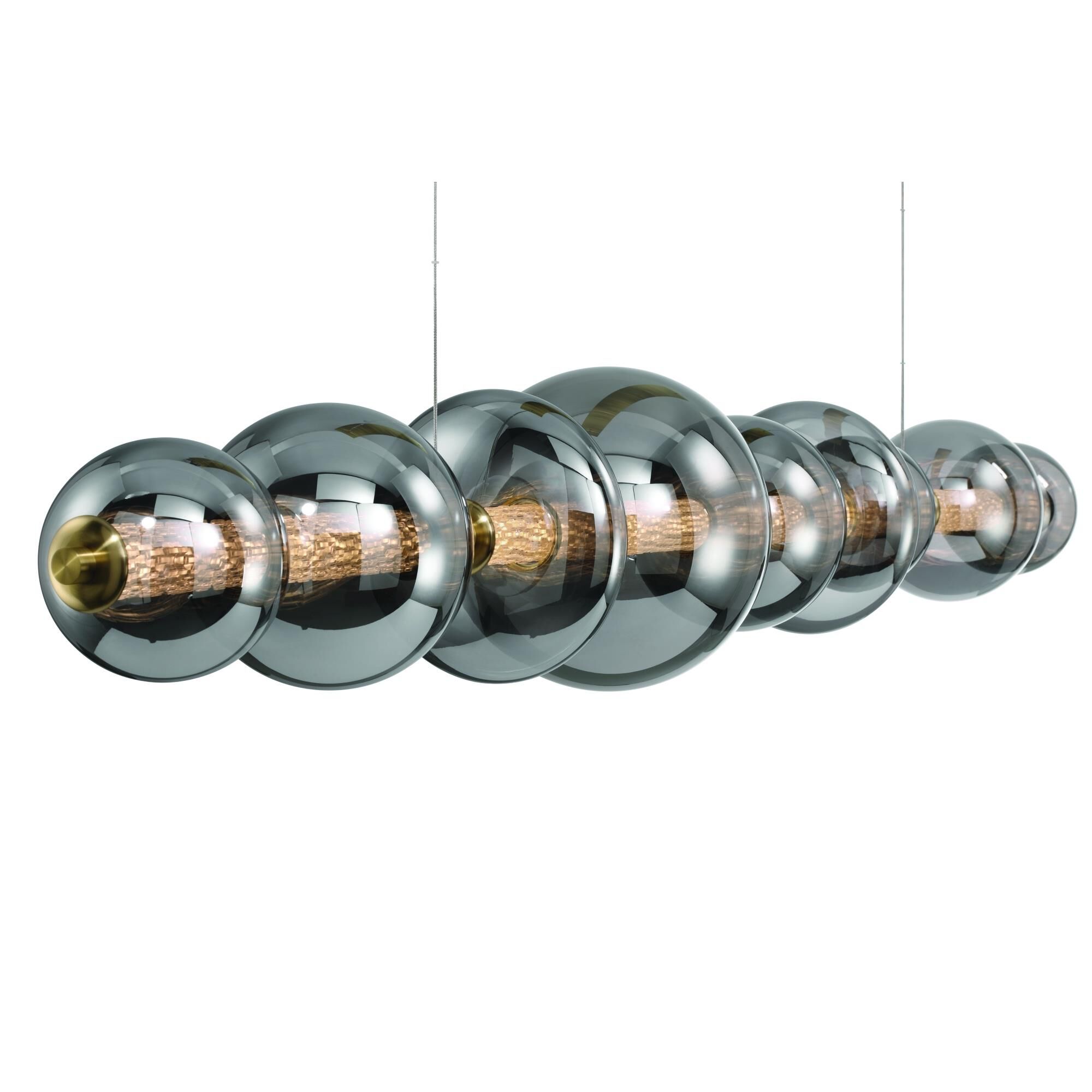Atomo Large Linear Chandelier,