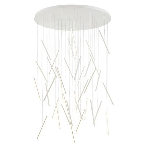 Chute 50 Inch Multi Light Pendant by Kuzco Lighting