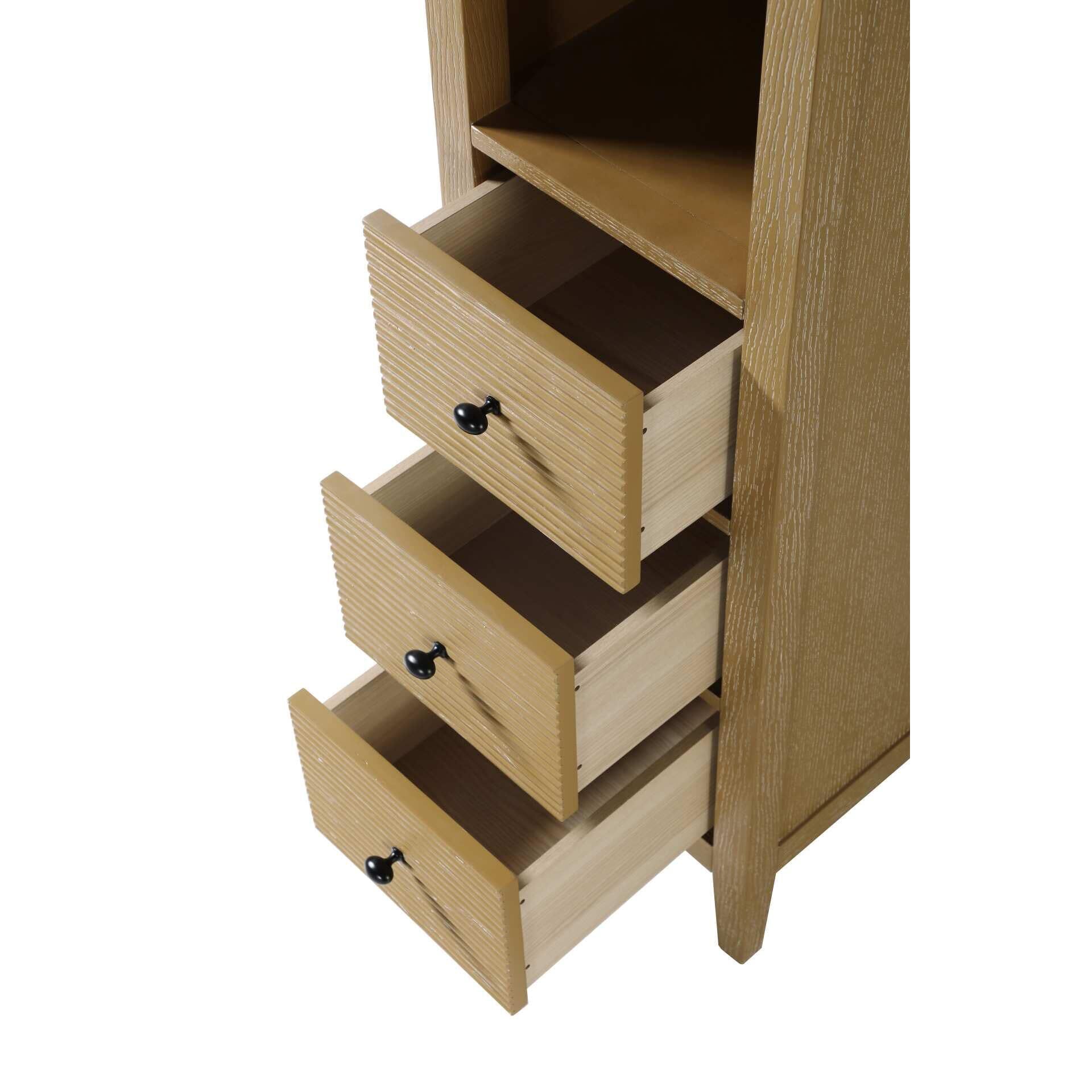 Shown in Linen Oak finish