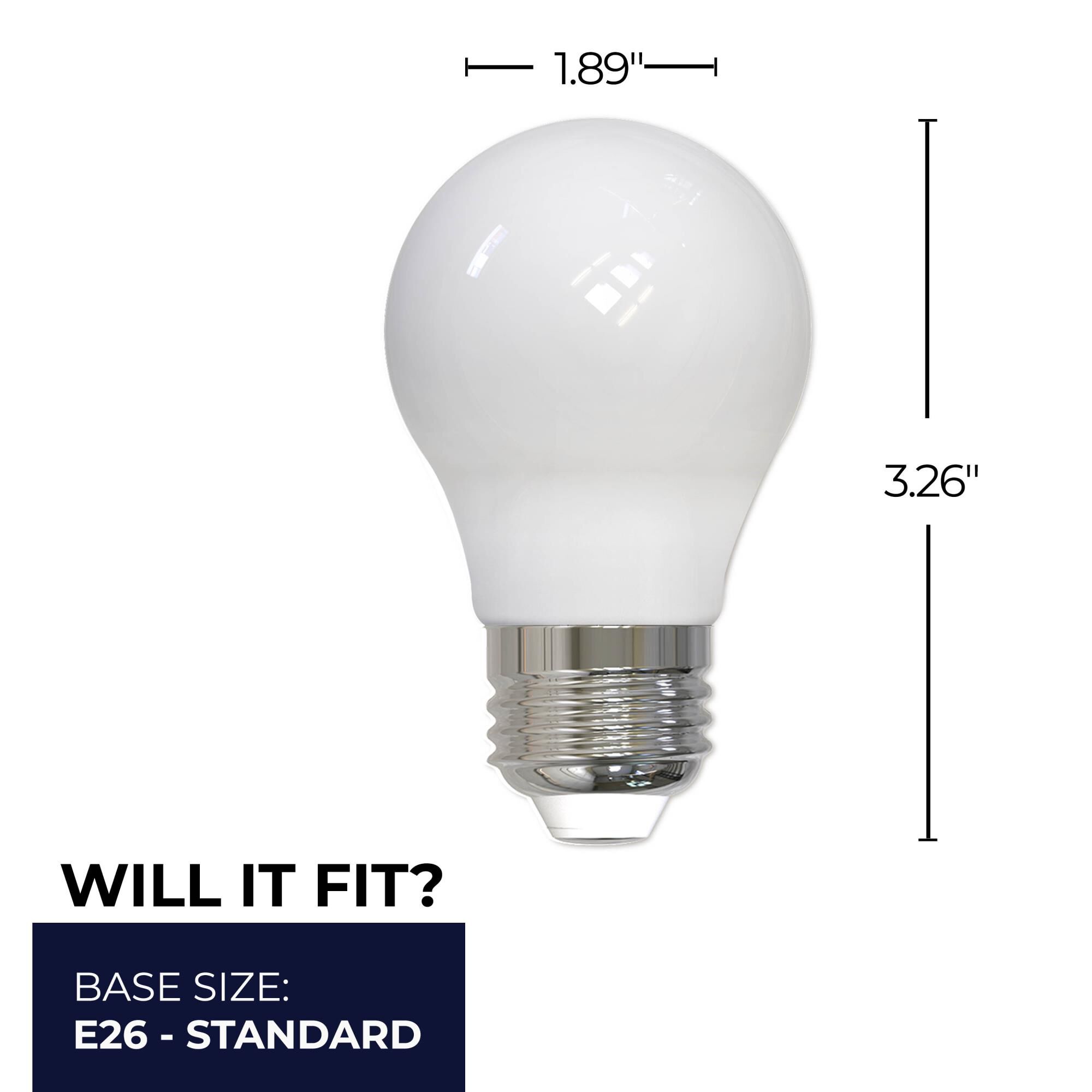 7 Watt 3000K A15 LED Light Bulb by Bulbrite