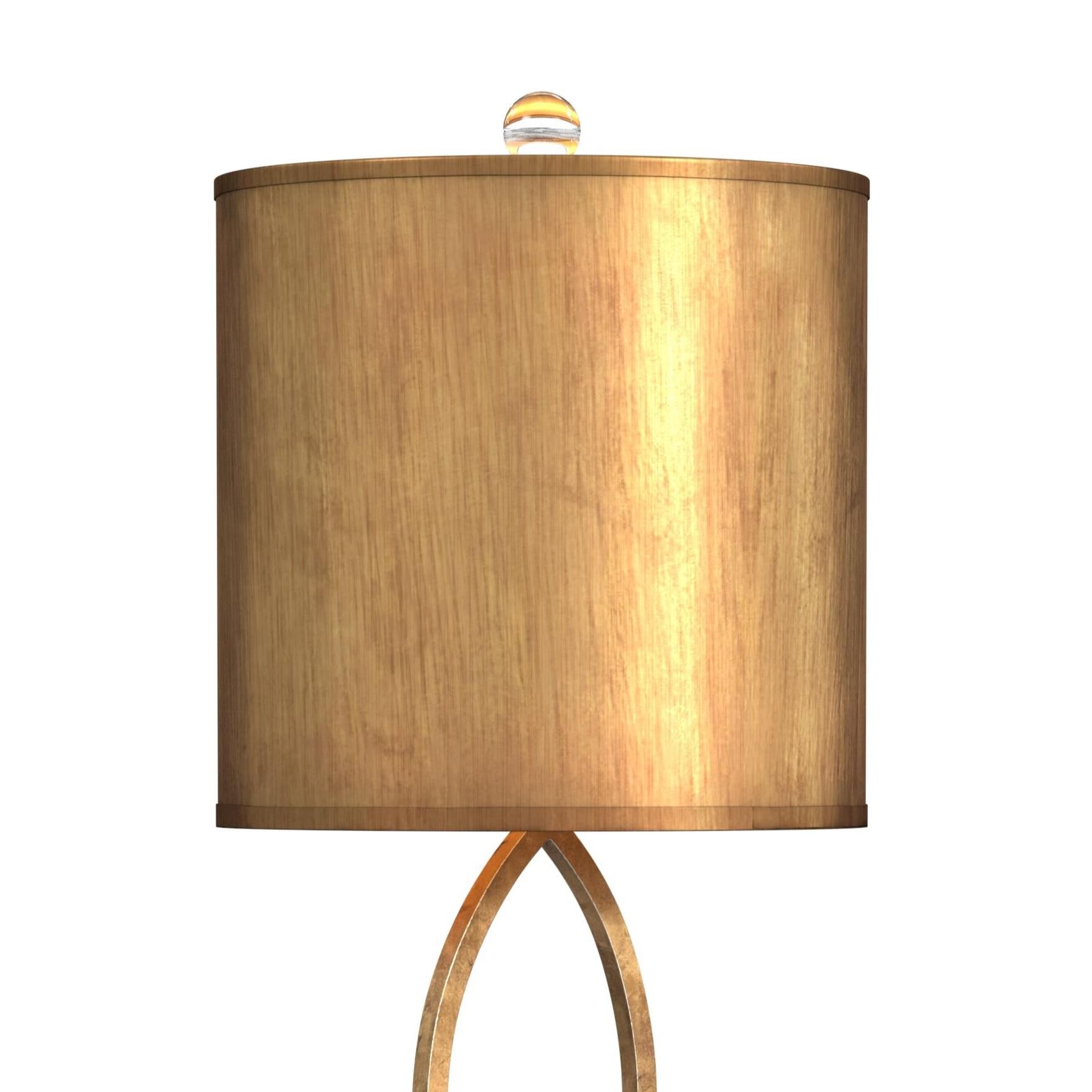 Vivian 34 Inch Table Lamp by Bassett Mirror Company