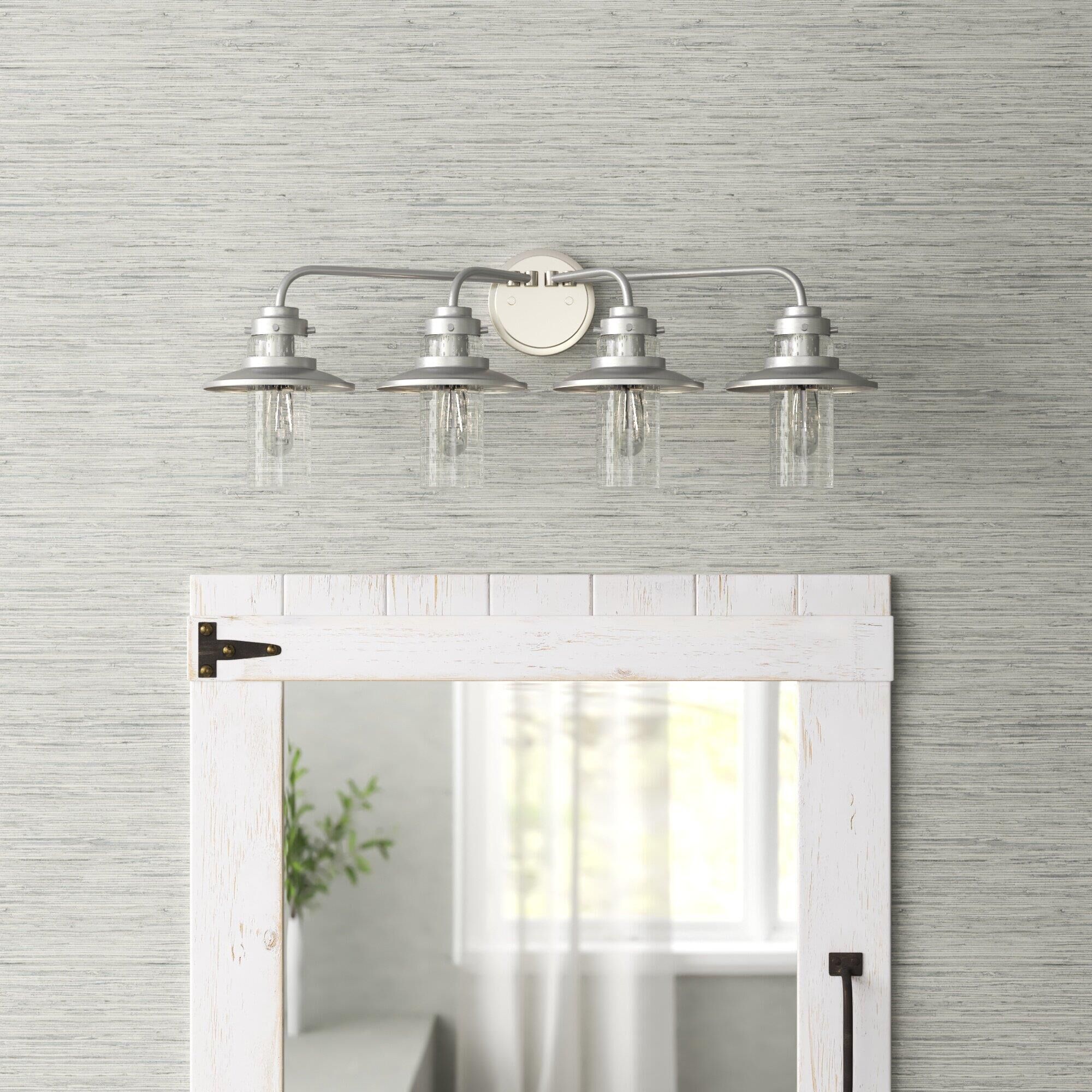 Dover 29 Inch 4 Light Bath Vanity Light by Designers Fountain