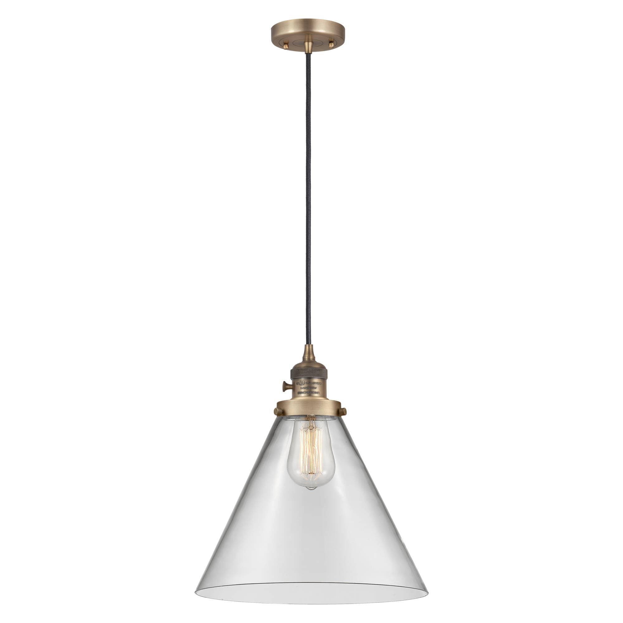 Innovations Lighting Bruno Marashlian Cone 12 Inch Mini Pendant