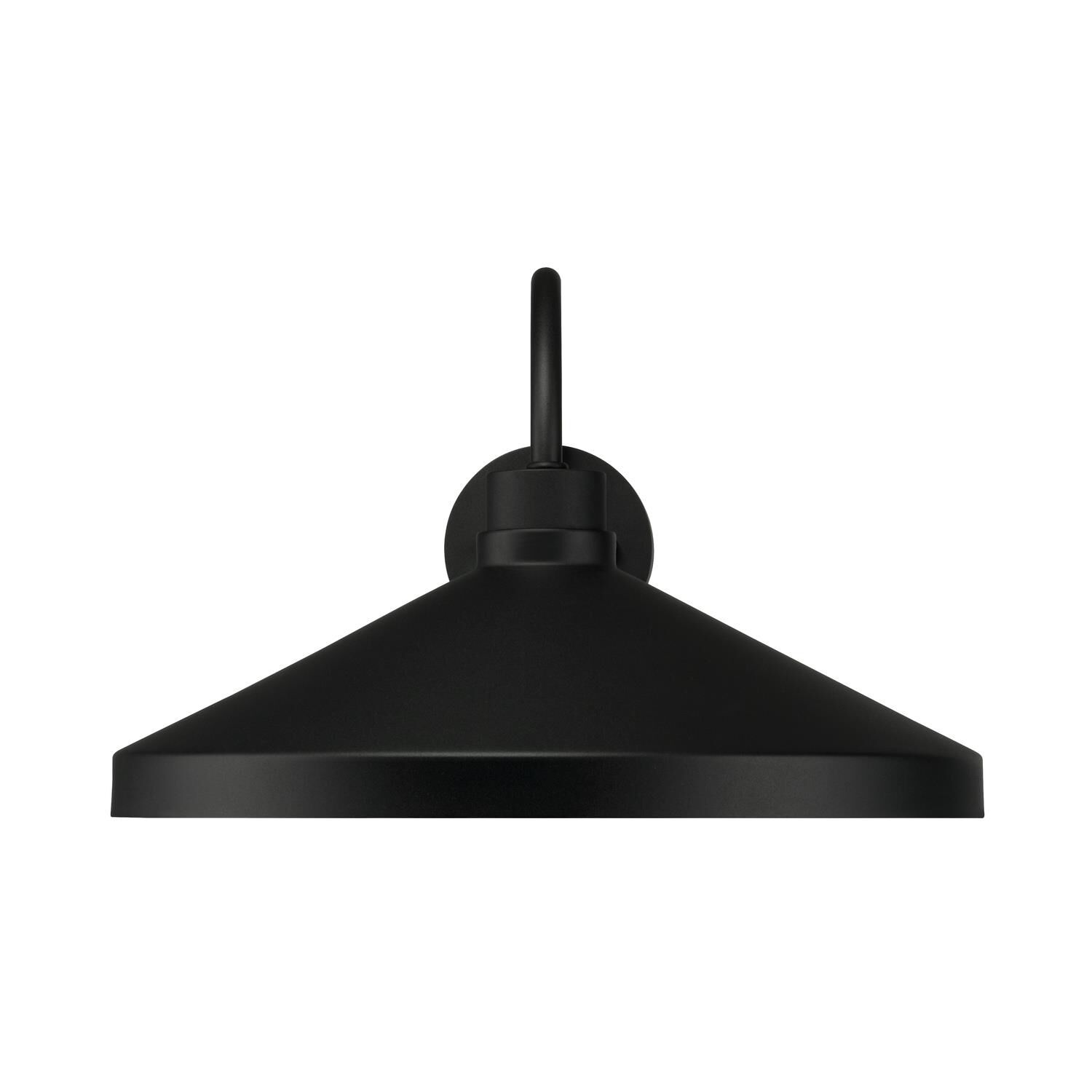 Shown in Black finish and Metal with White Interior shade