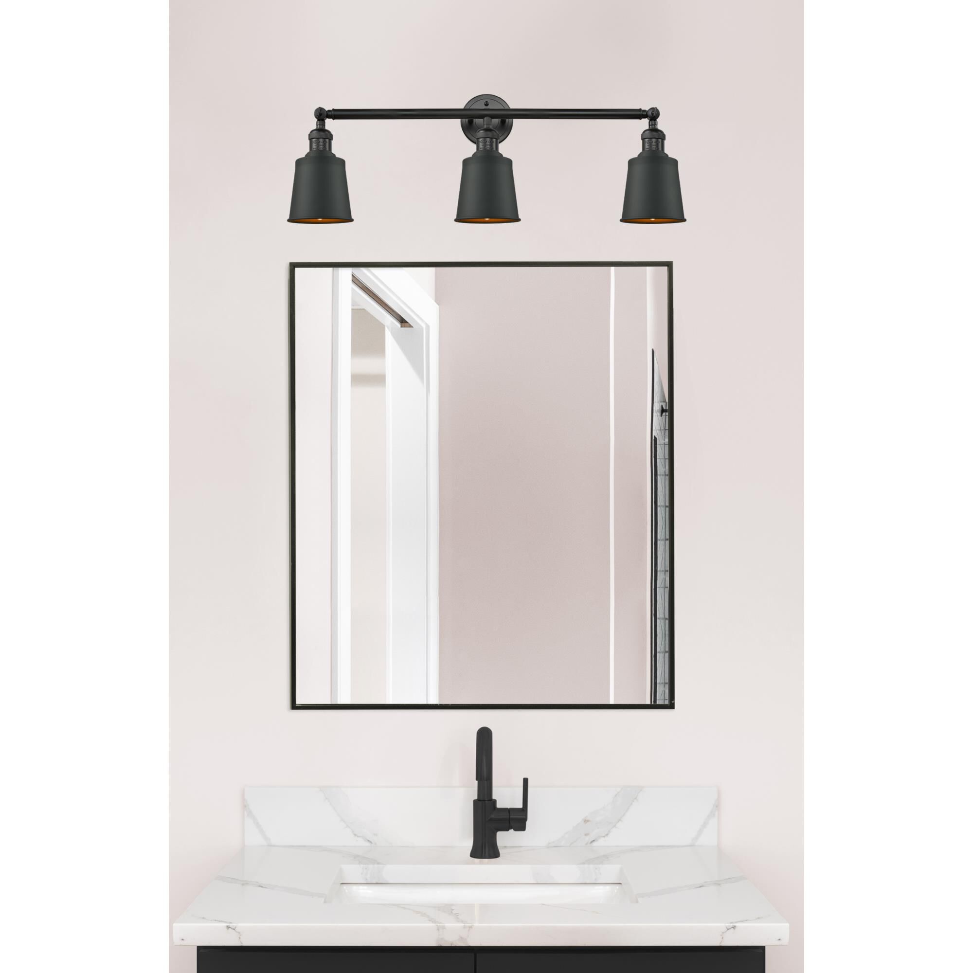 Bruno Marashlian Addison 32 Inch 3 Light Bath Vanity Light by Innovations Lighting