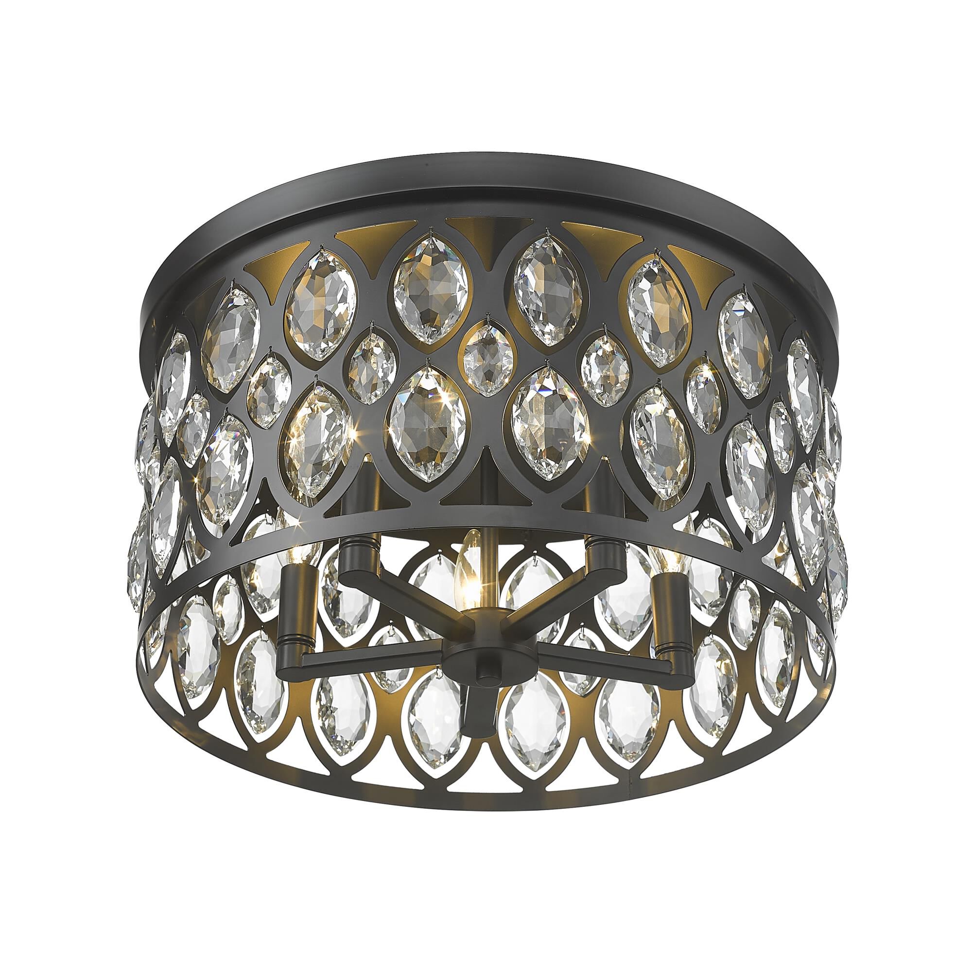 Dealey 18 Inch 5 Light Flush Mount by Z-Lite