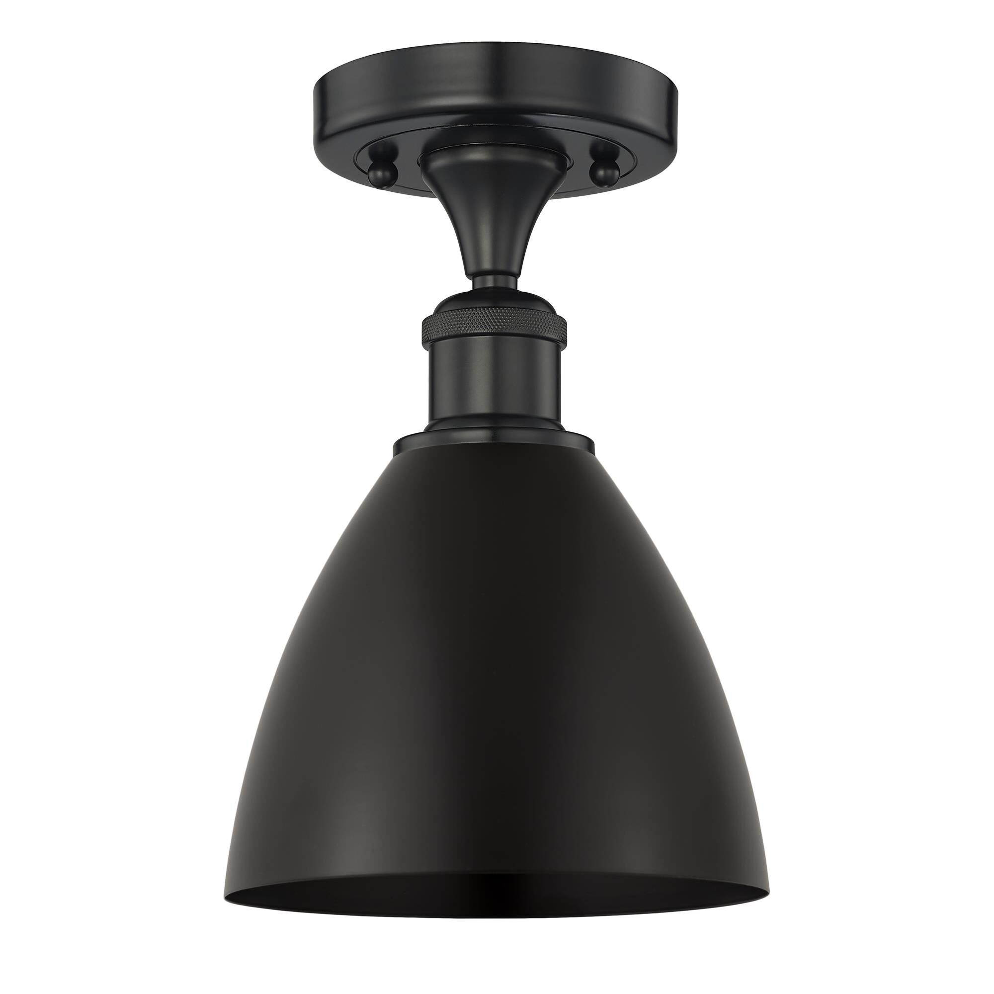 Bruno Marashlian Metal Bristol 7 Inch 1 Light Semi Flush Mount by Innovations Lighting