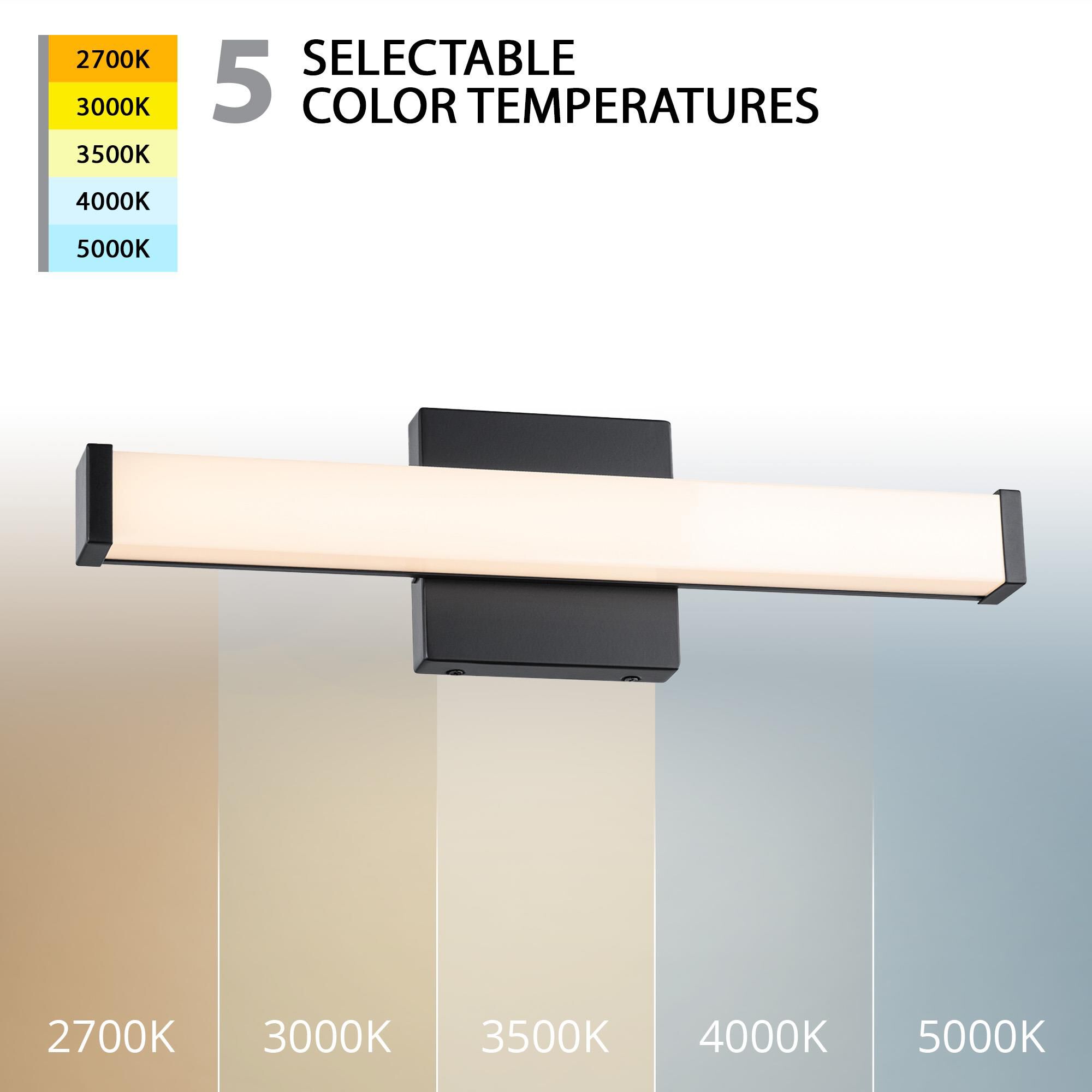 Shown in Black finish