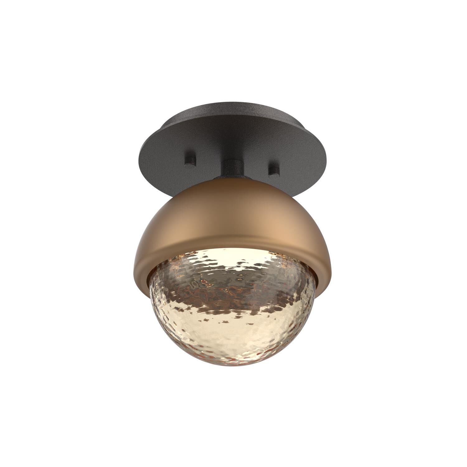 Levi Wilson Cabochon 6 Inch Flush Mount by Hammerton Studio
