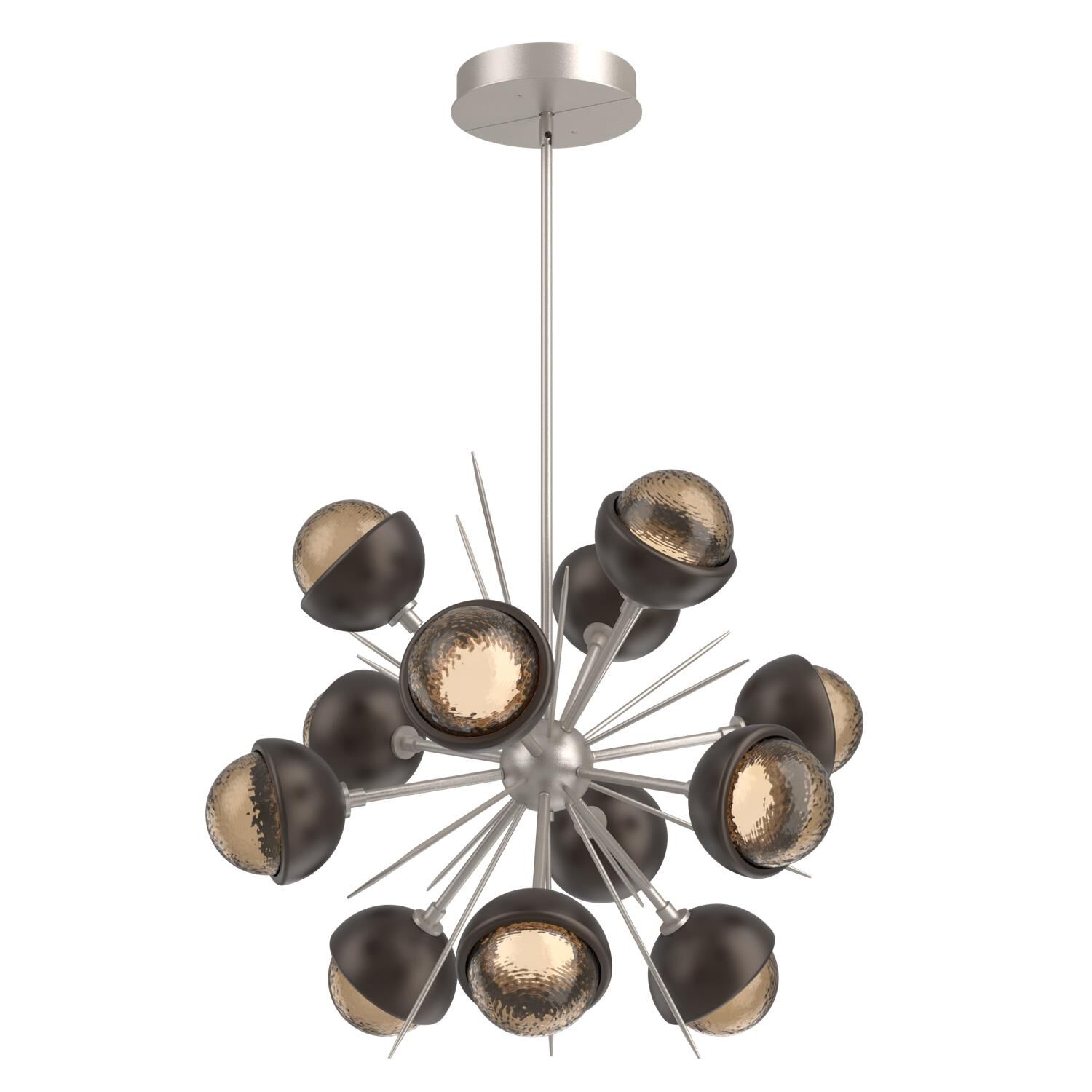 Shown in Beige Silver finish and Bronze glass and Flat Bronze accent
