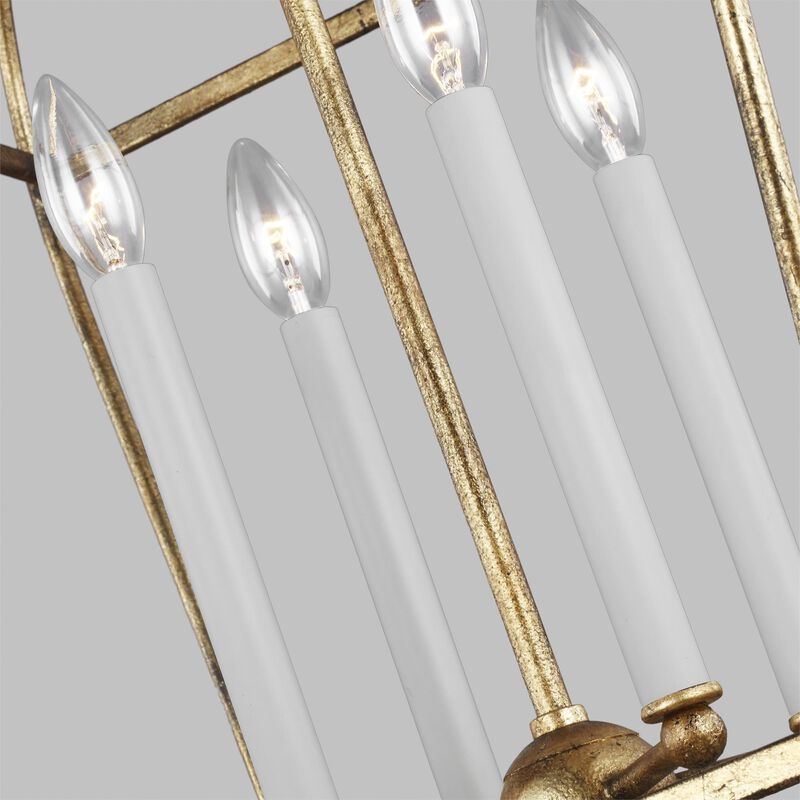 Chapman & Myers Stonington Medium Lantern Pendant by Visual Comfort Studio