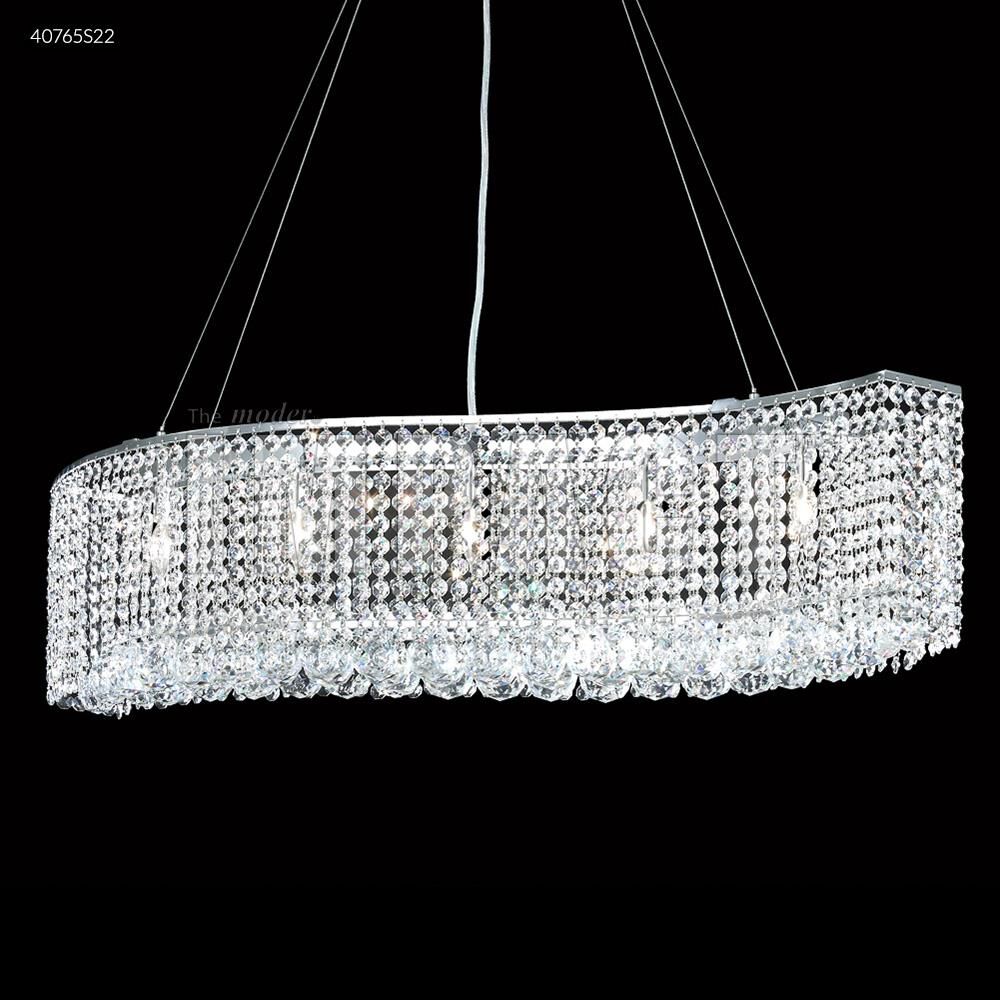 Contemporary 7 Inch 5 Light Mini Chandelier by James R. Moder