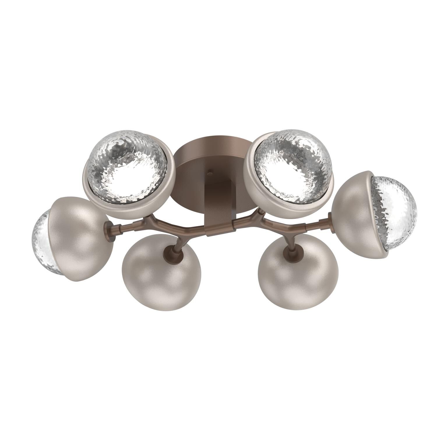 Levi Wilson Cabochon 27 Inch Flush Mount by Hammerton Studio