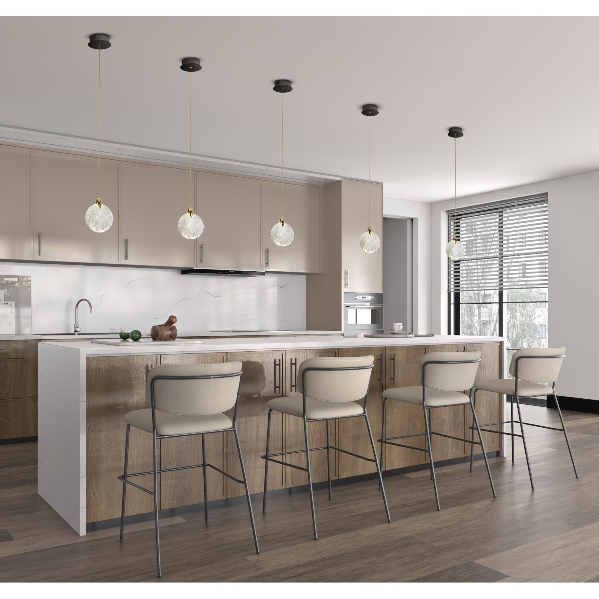 Snowflake 6 Inch Mini Pendant by Artcraft