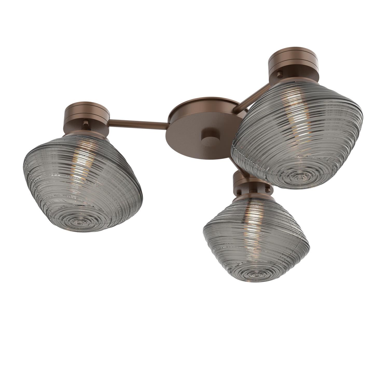 Shown in Burnished Bronze finish and Smoke glass