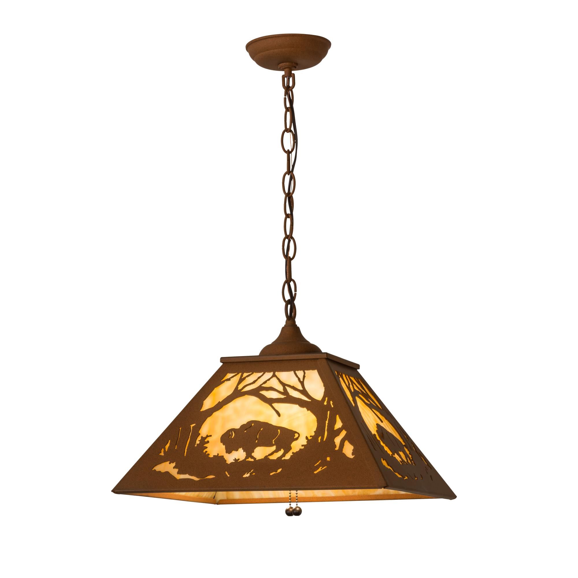 Shown in Earth finish and Beige glass