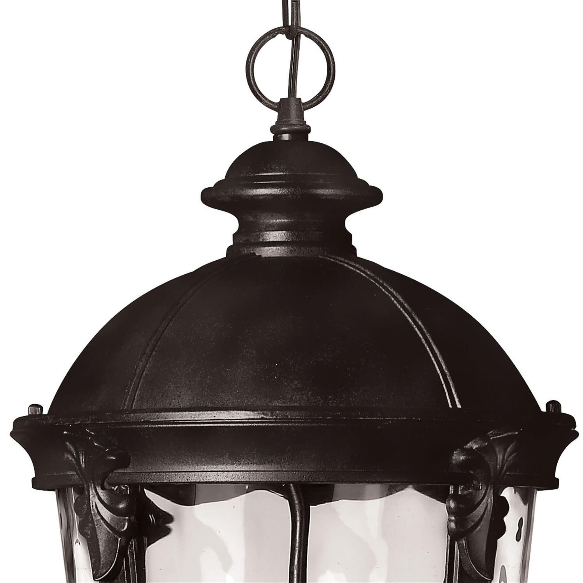 Shown in Black finish and Clear Water glass