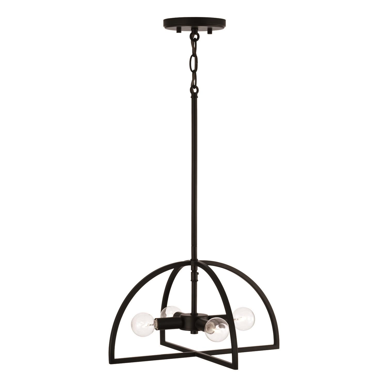 Lawson 15 Inch 4 Light Semi Flush Mount by Homeplace by Capital Lighting Fixture Company