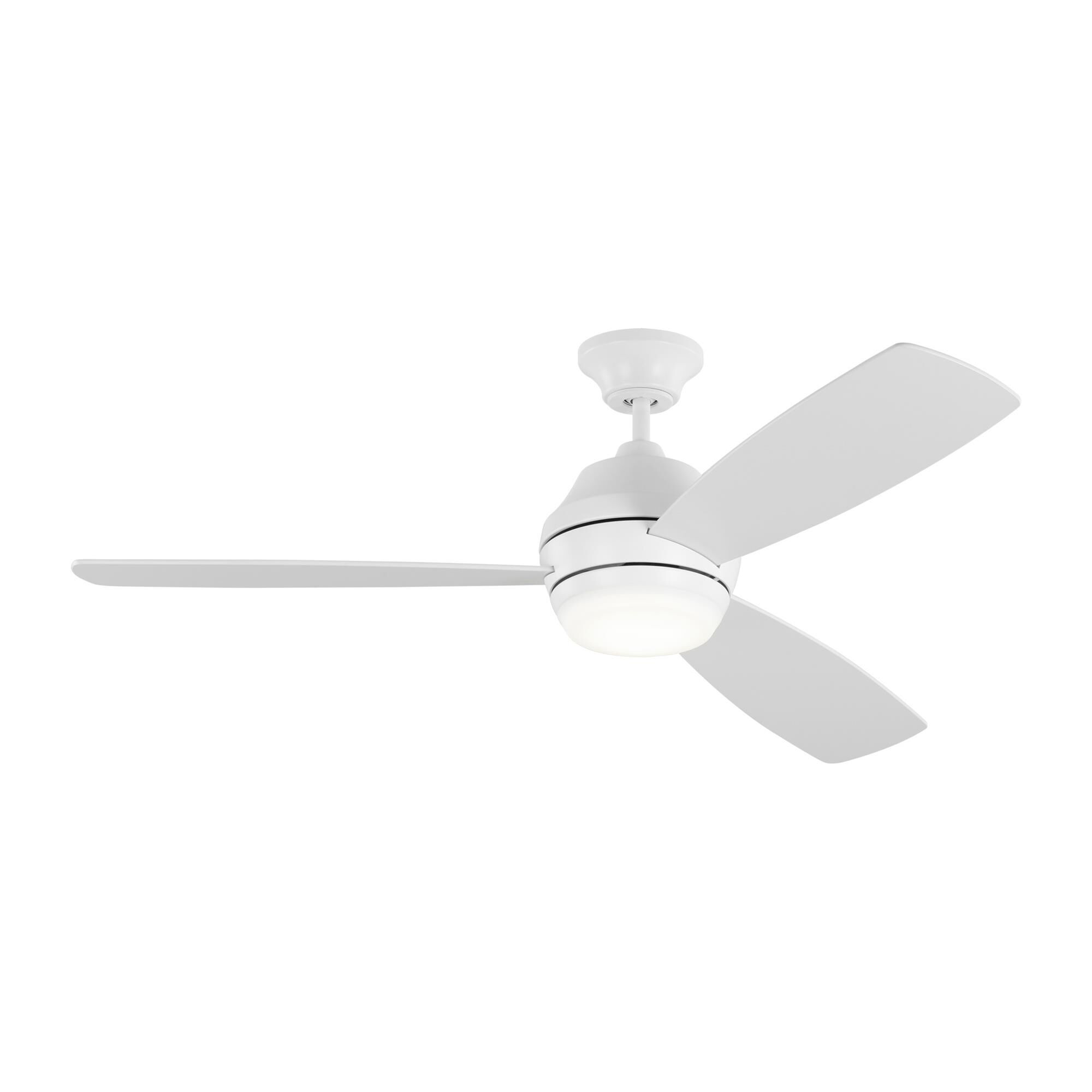 Shown in Matte White finish and Frosted Acrylic Lens glass and Frosted shade