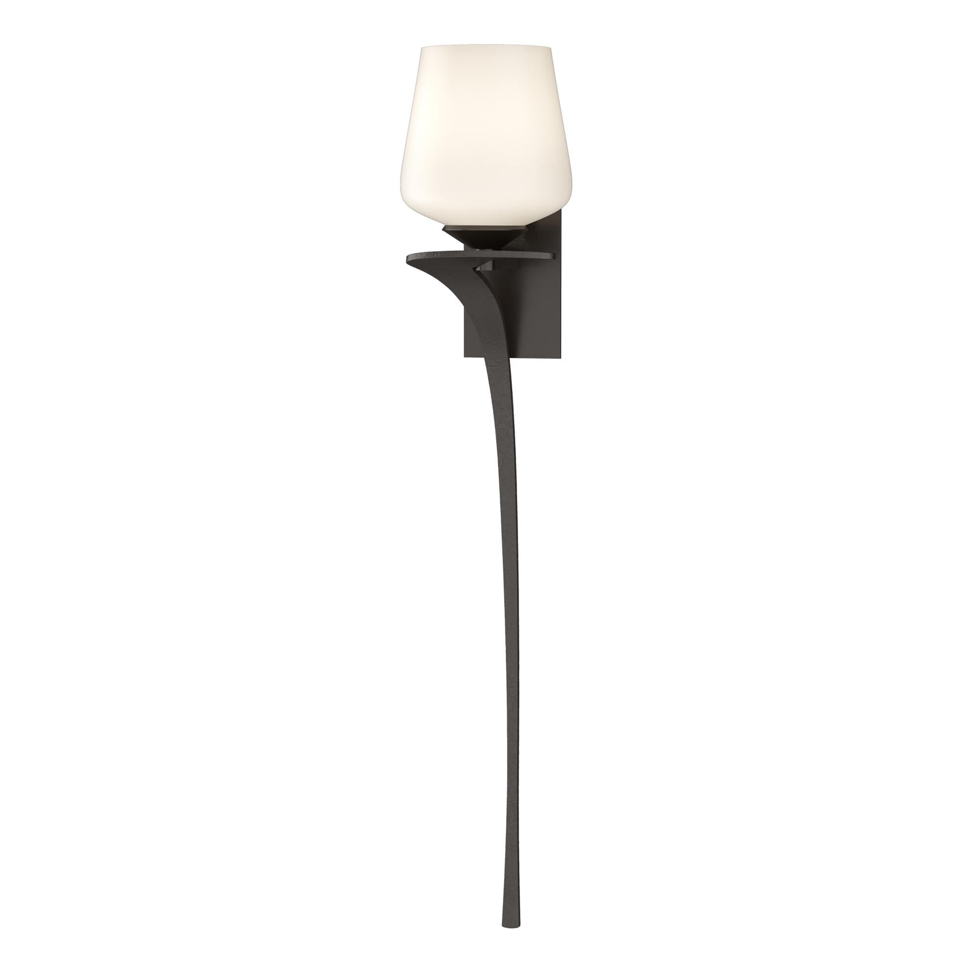 Shown in Oil Rubbed Bronze finish and Opal glass