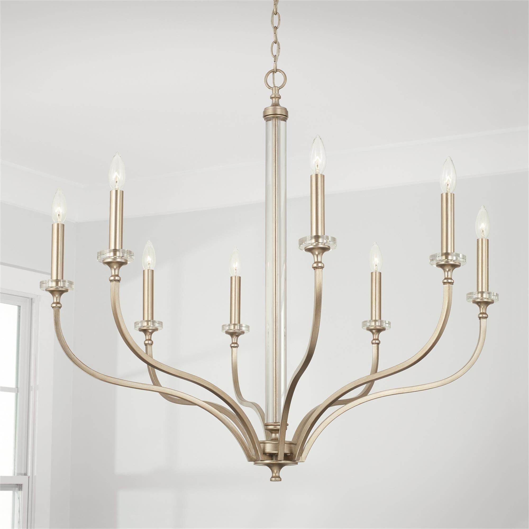 Shown in Brushed Champagne finish