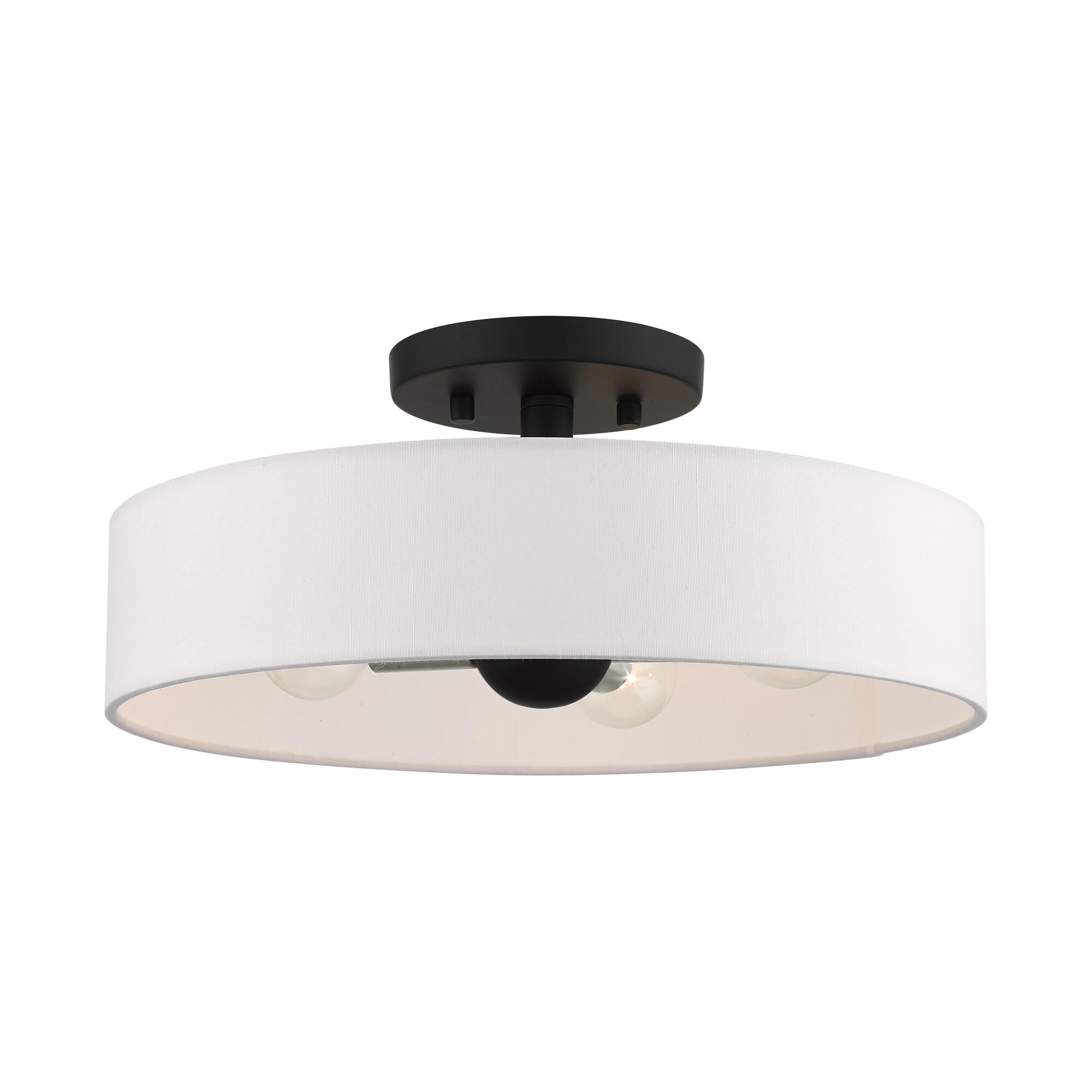 Venlo 14 Inch 4 Light Semi Flush Mount by Livex Lighting