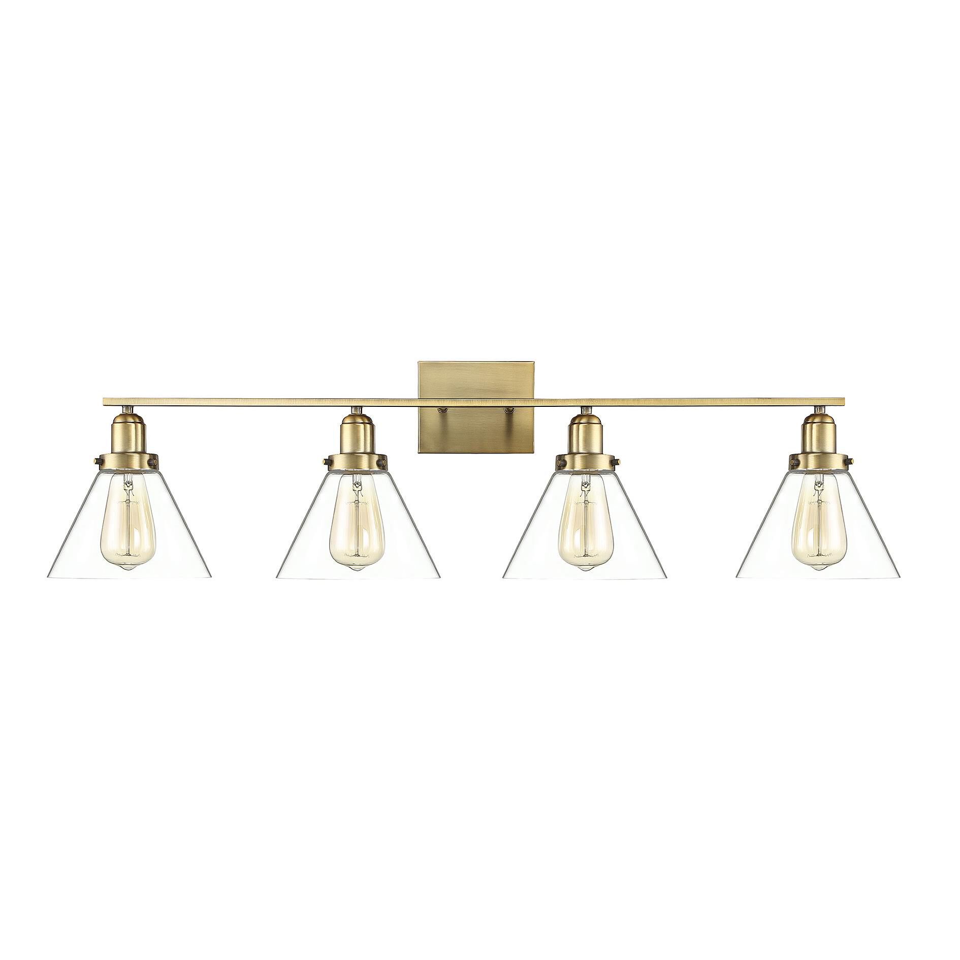Drake 38 Inch 4 Light Bath Vanity Light by Savoy House