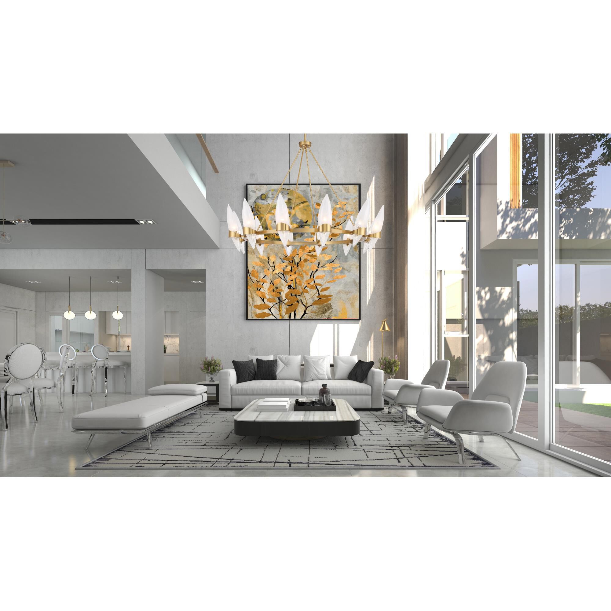 Nouvel 45 Inch Chandelier by Savoy House