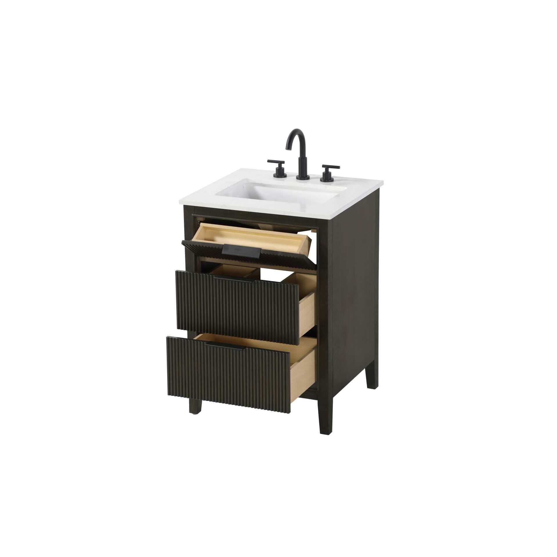 Langston 24 Inch Bath Vanity by Elegant Decor